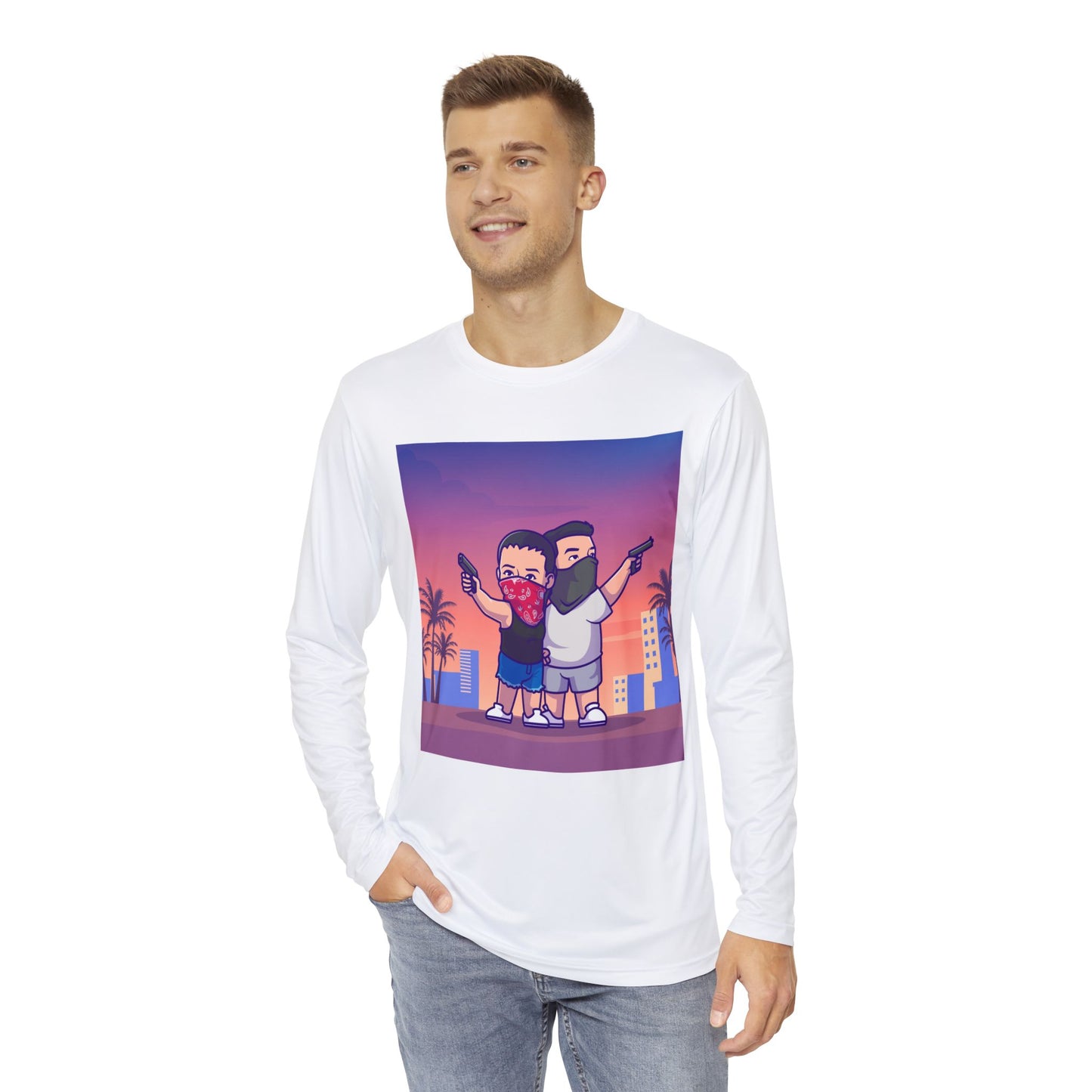 Men's Long Sleeve Shirt (AOP)