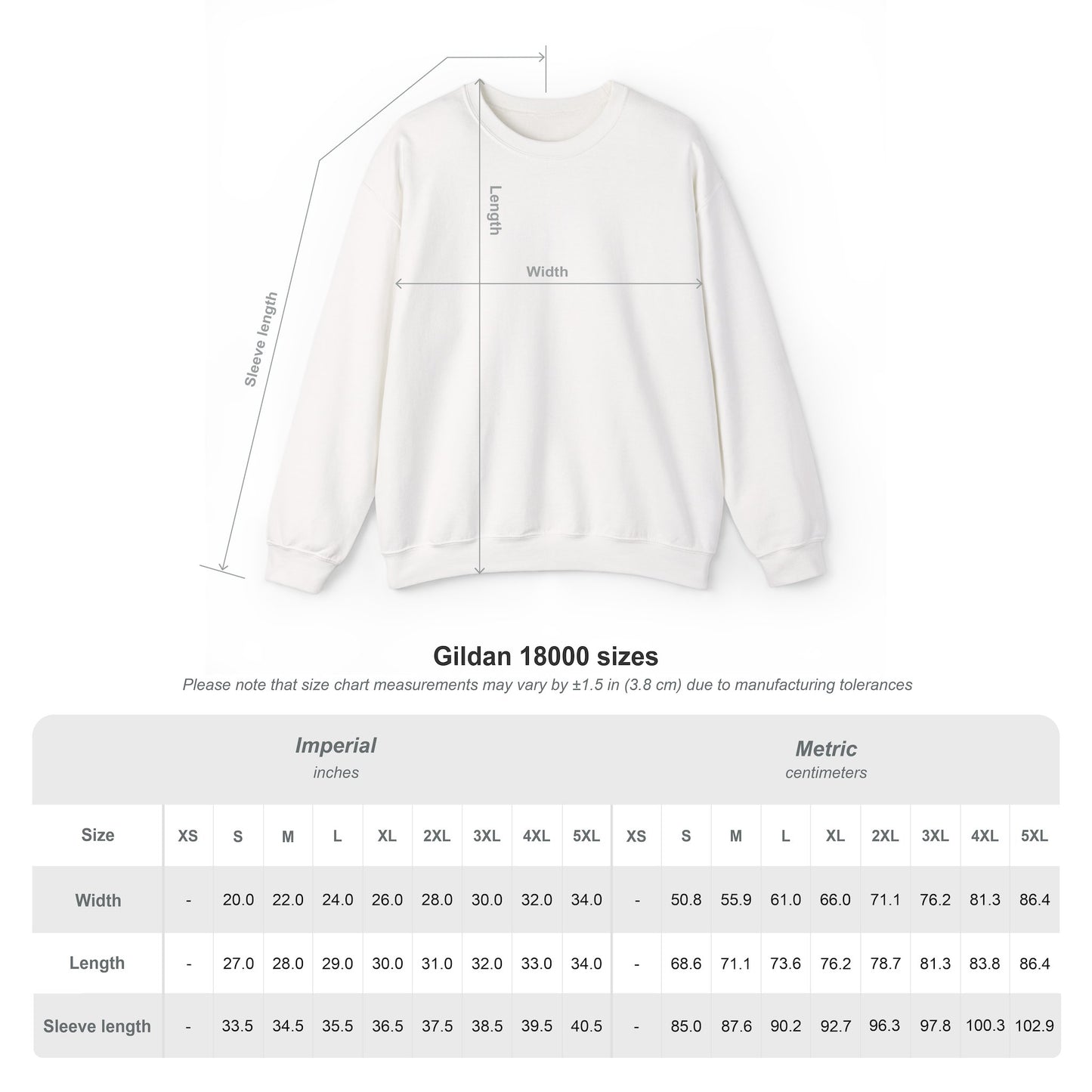 Unisex Heavy Blend Crewneck Sweatshirt