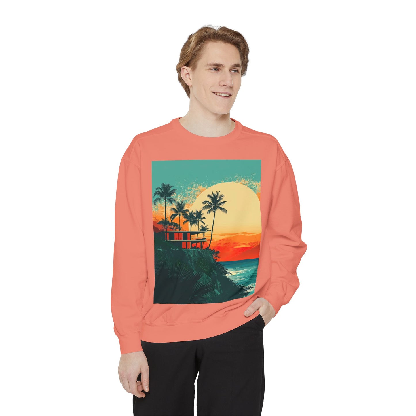 Unisex Garment-Dyed Sweatshirt