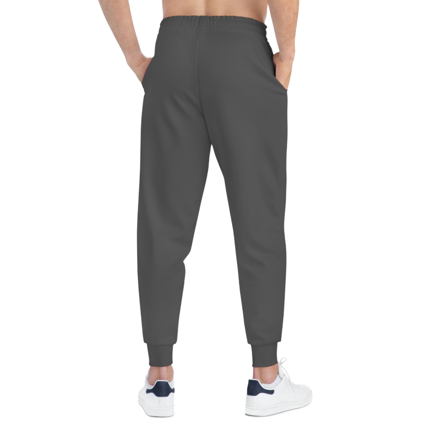 Gray Men’s Athletic Joggers for Workouts & Casual Comfort