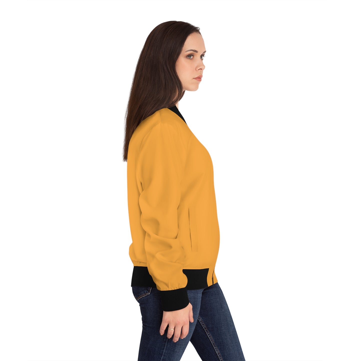 Women’s Vibrant Bomber Jacket – Trendy Casual Outerwear