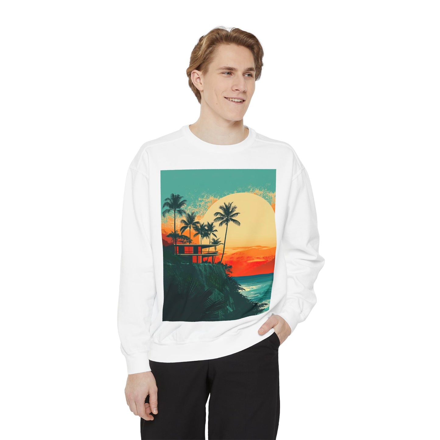 Unisex Garment-Dyed Sweatshirt