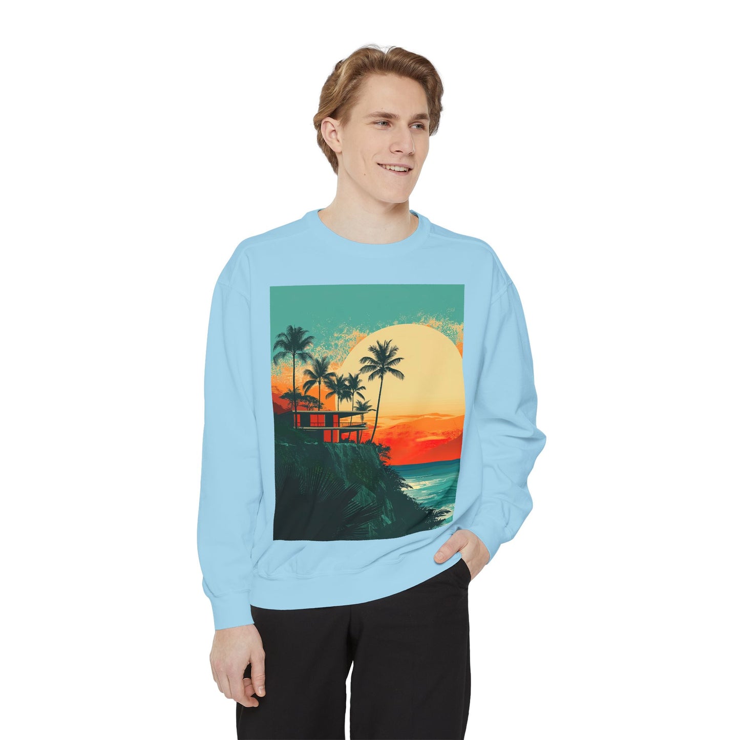Unisex Garment-Dyed Sweatshirt