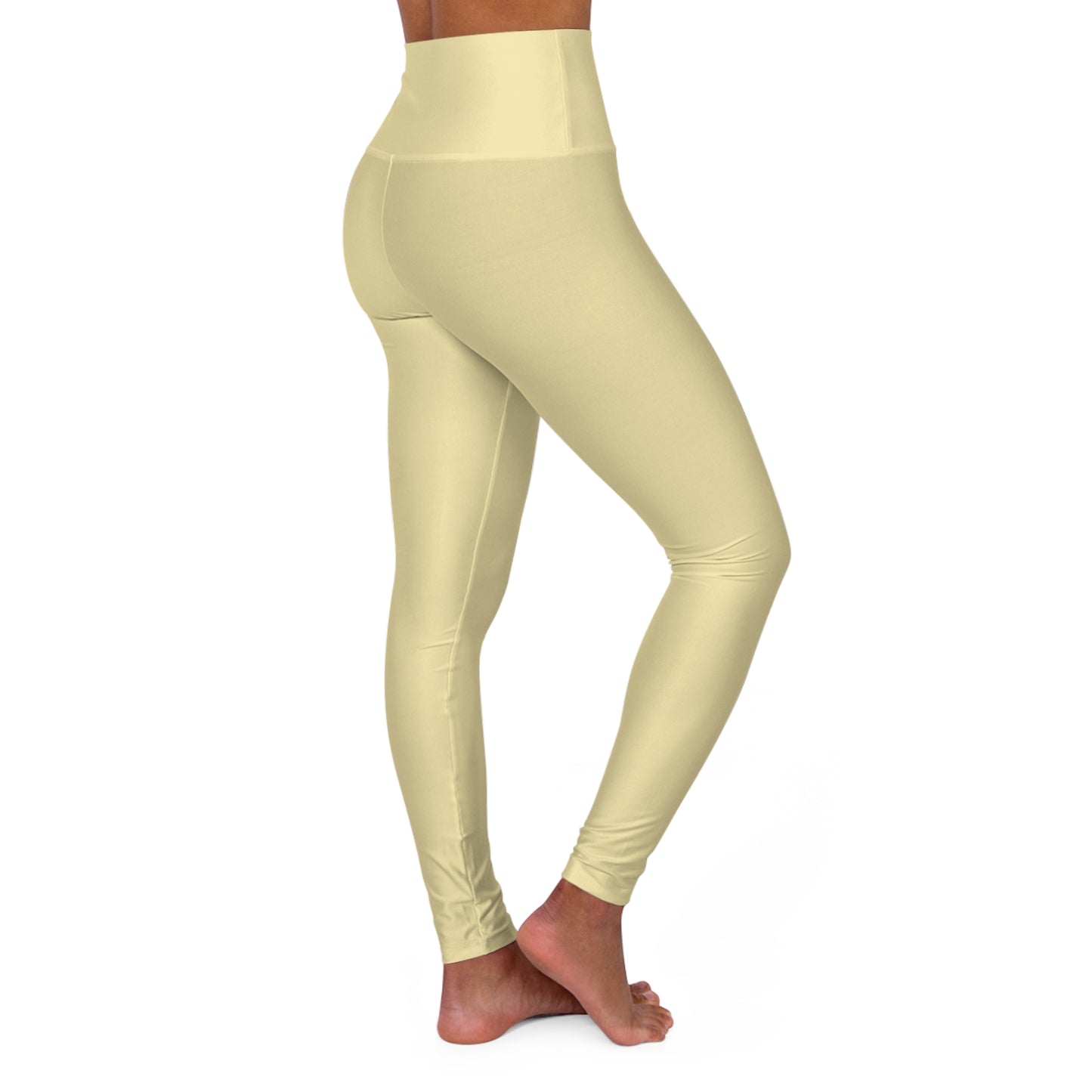 Light yellow leggings For Women