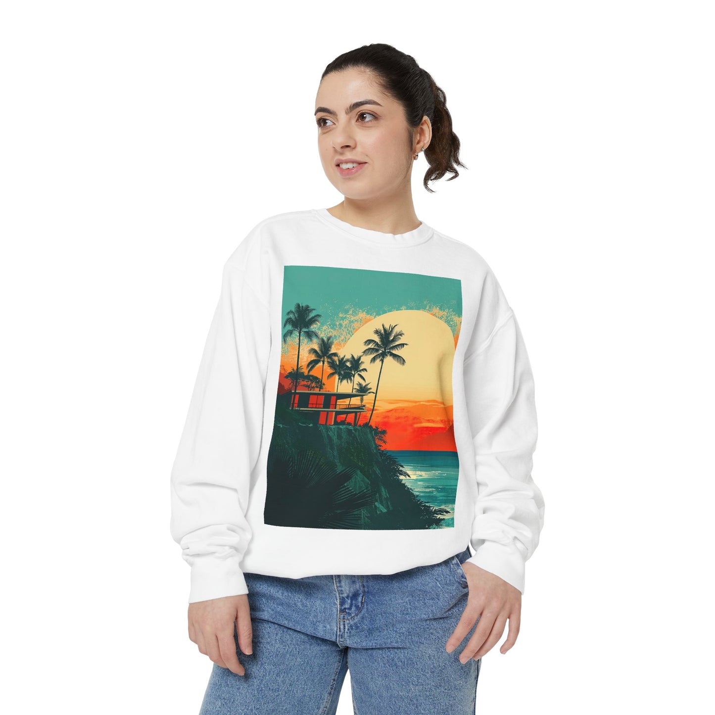 Unisex Garment-Dyed Sweatshirt