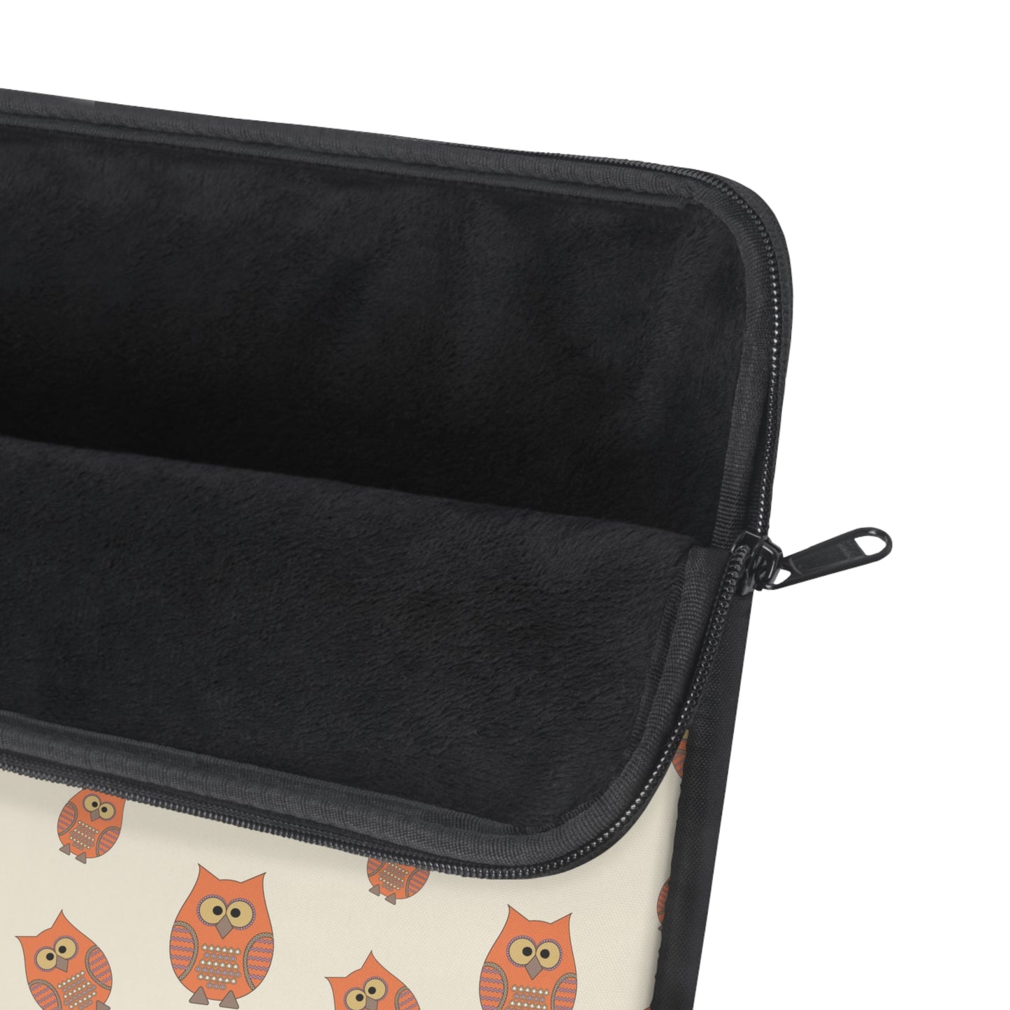 Vintage-Style Owl Pattern Tech Sleeve