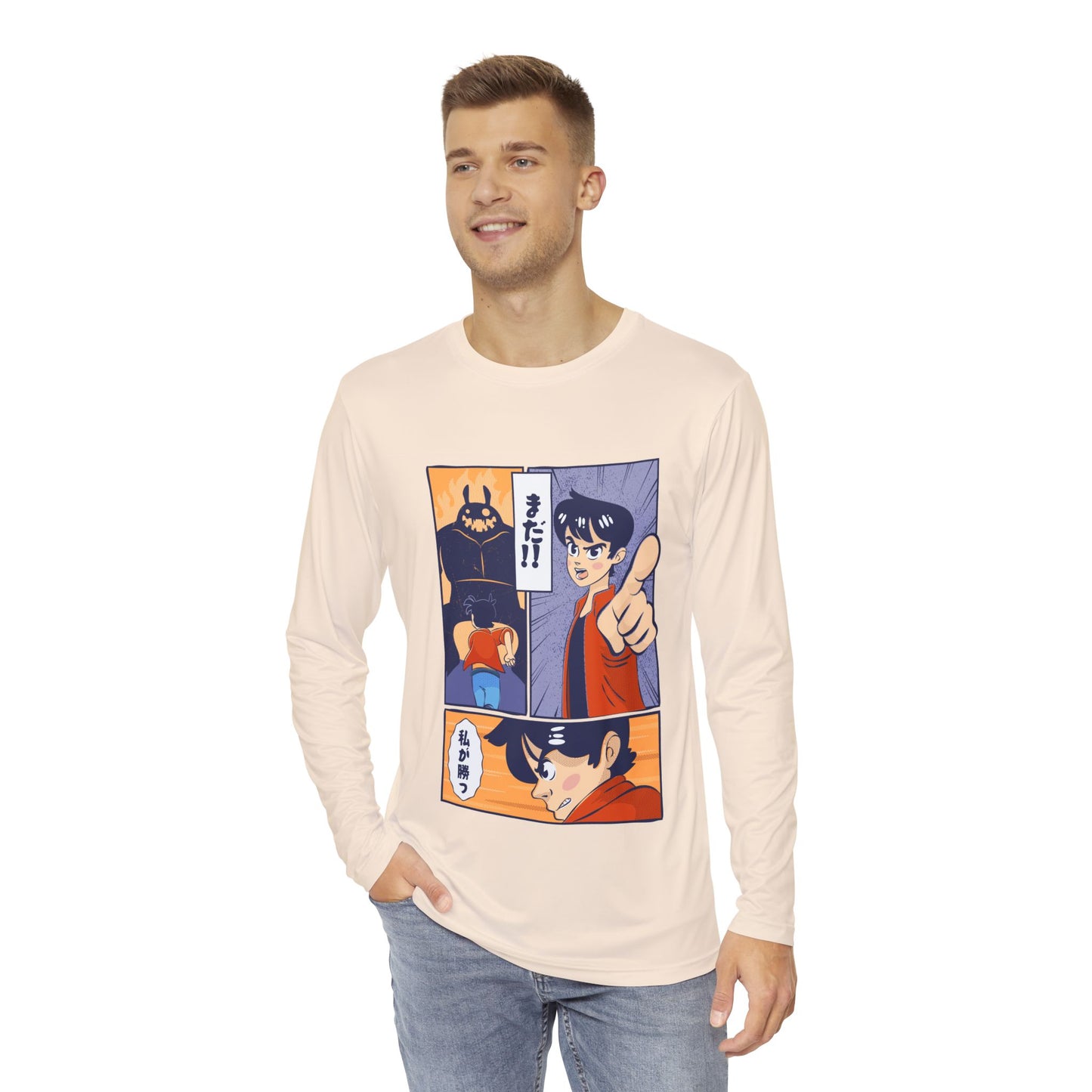 Men's Long Sleeve Shirt (AOP)