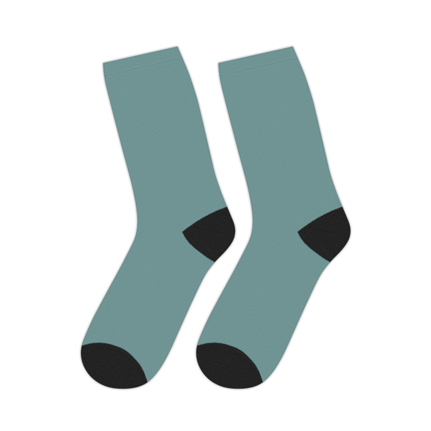 Teal Mid-length Socks