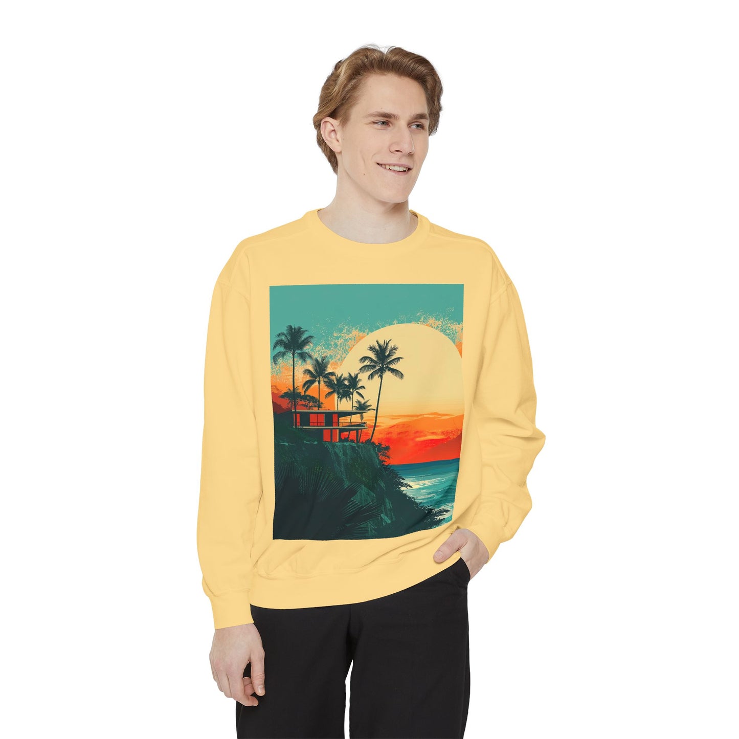 Unisex Garment-Dyed Sweatshirt