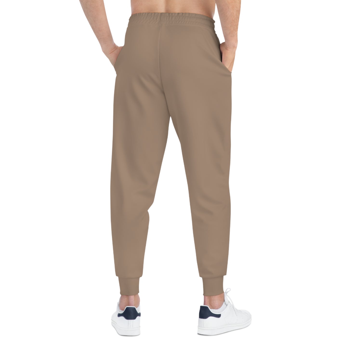 Brown Men’s Athletic Joggers for Workouts & Casual Comfort