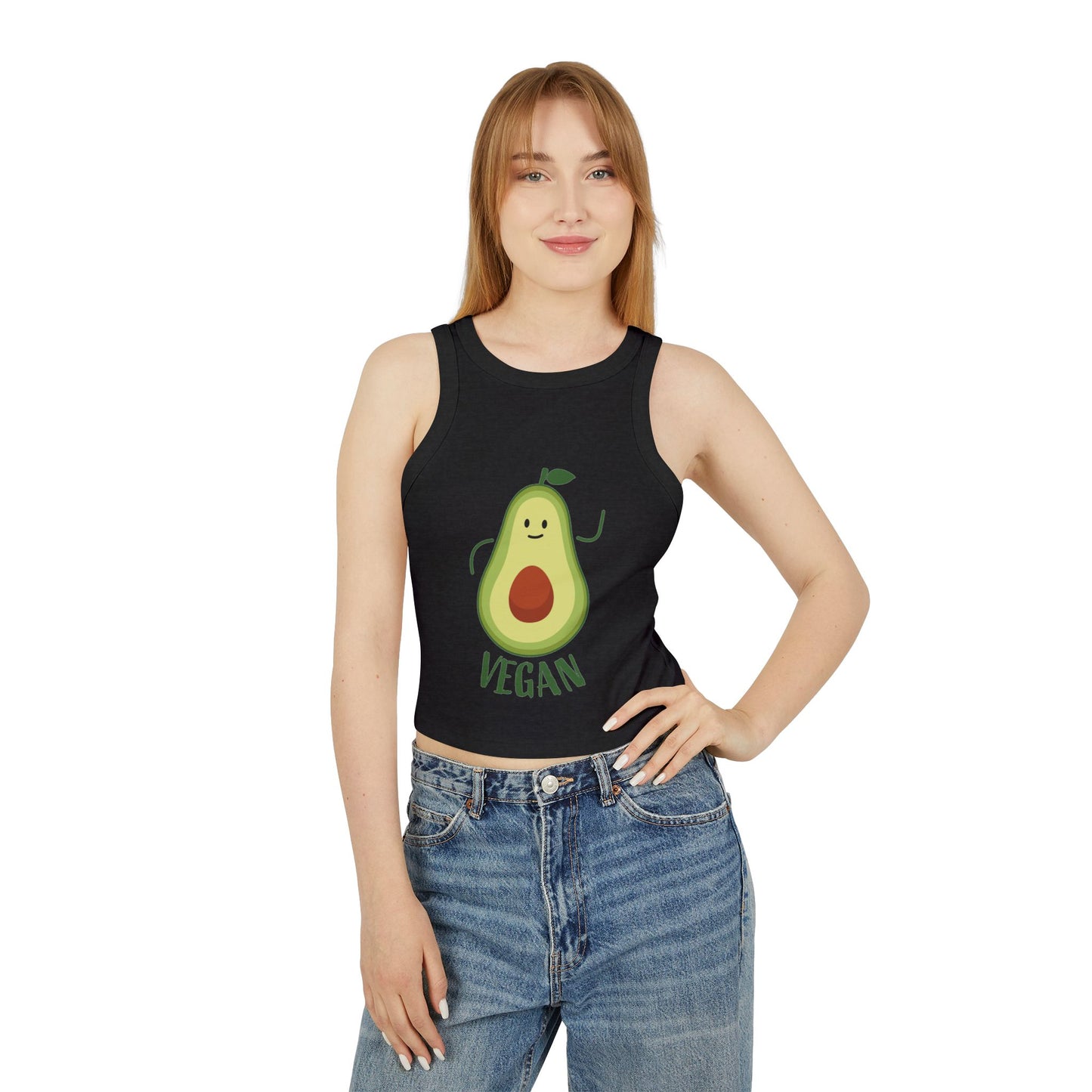 Women's Micro Rib Racer Tank Top