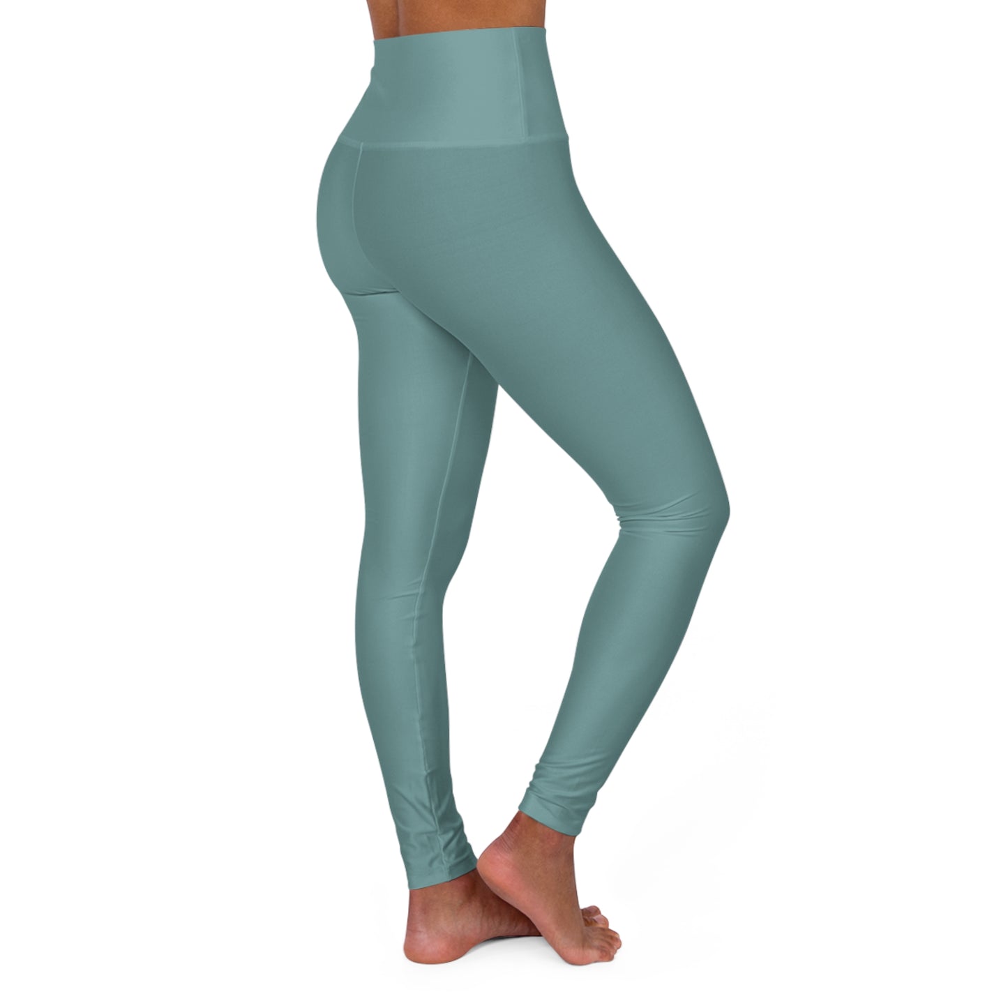 High Waisted Yoga Teal legging for women