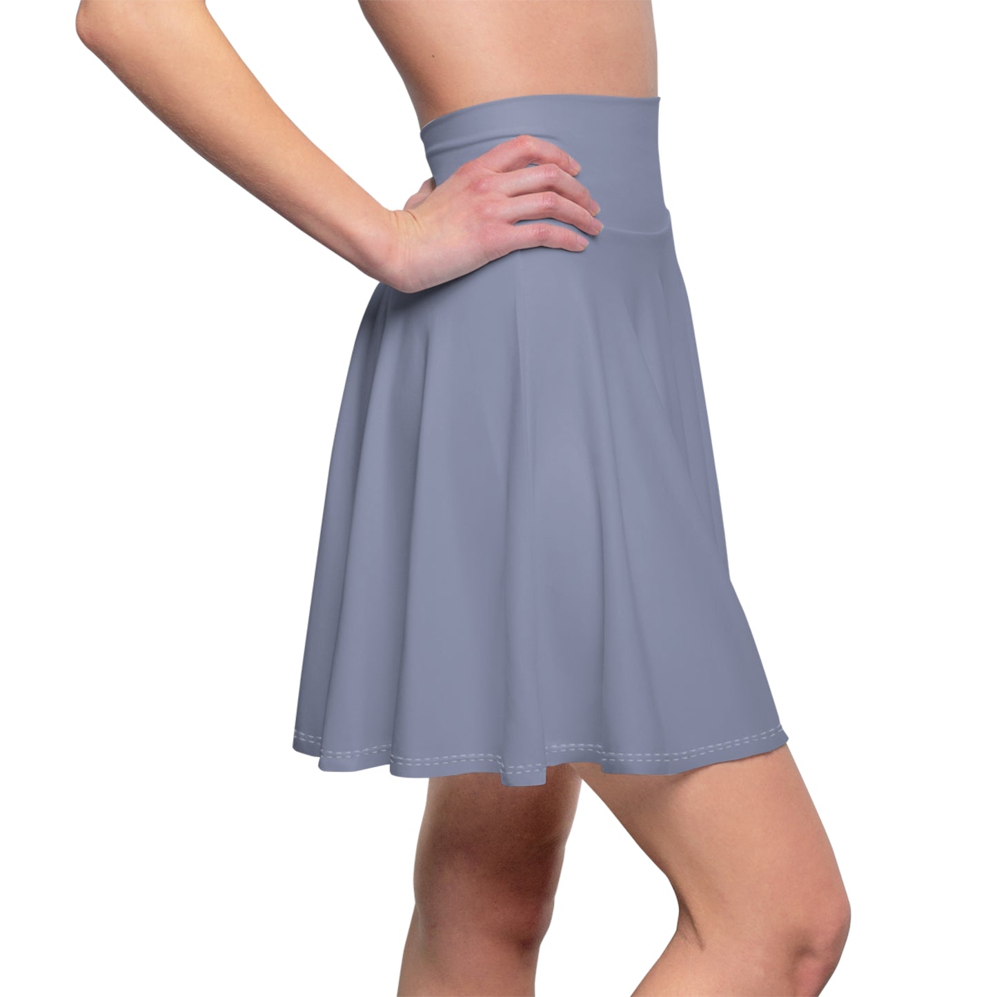 Women Skater Gray Skirt