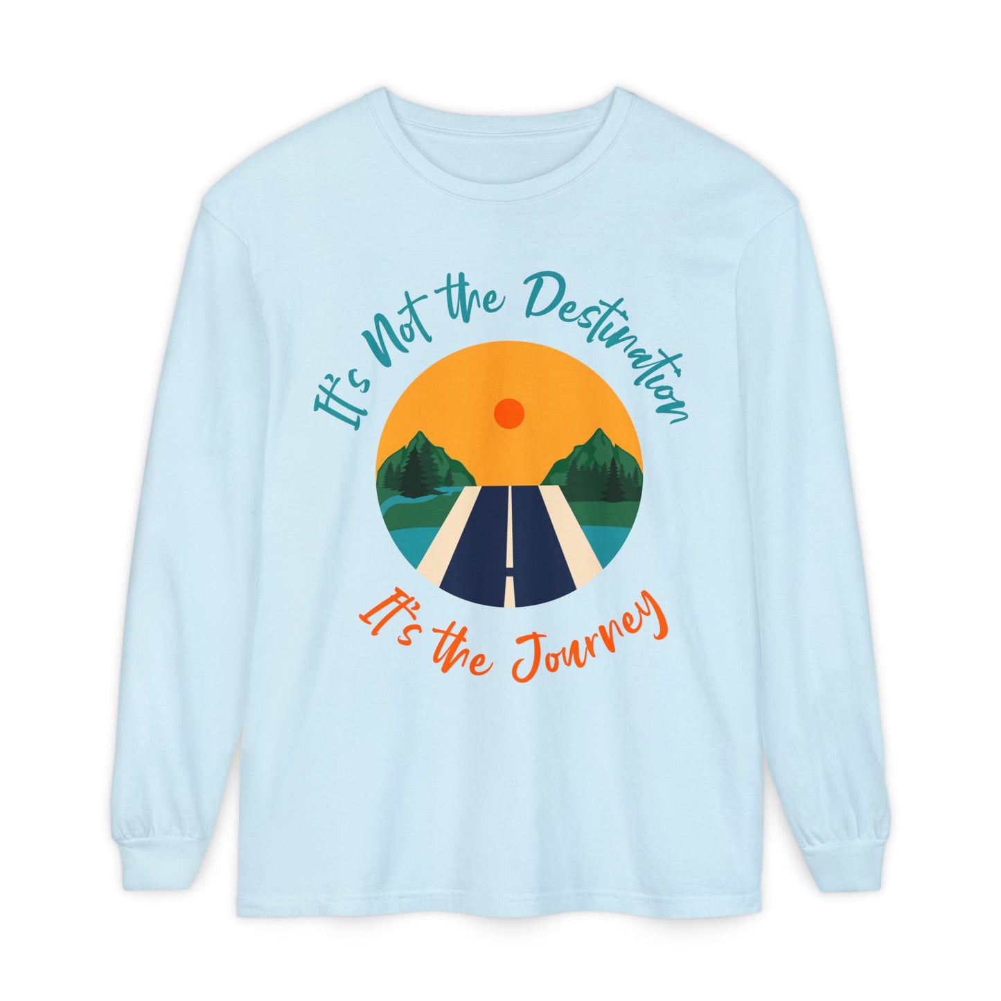 Unisex Garment-dyed Long Sleeve T-Shirt
