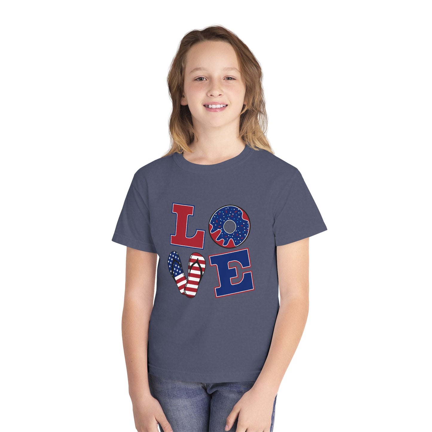 Youth Midweight T-Shirt – Soft Cotton Kids Tee