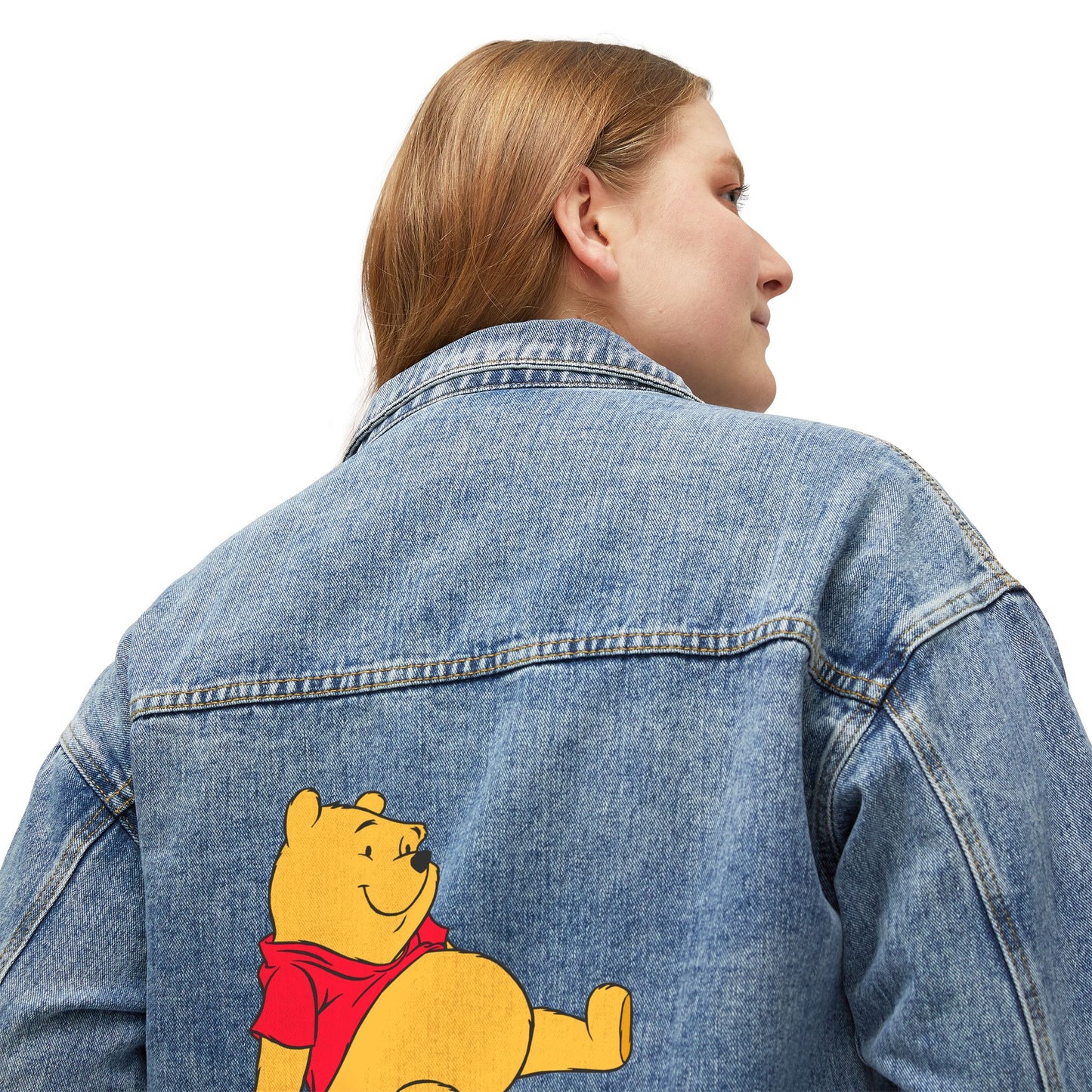 Winnie the Pooh Women’s Oversized Denim Jacket