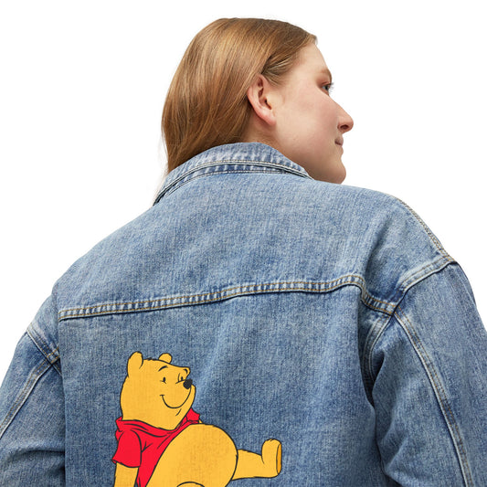 Winnie the Pooh Women’s Oversized Denim Jacket