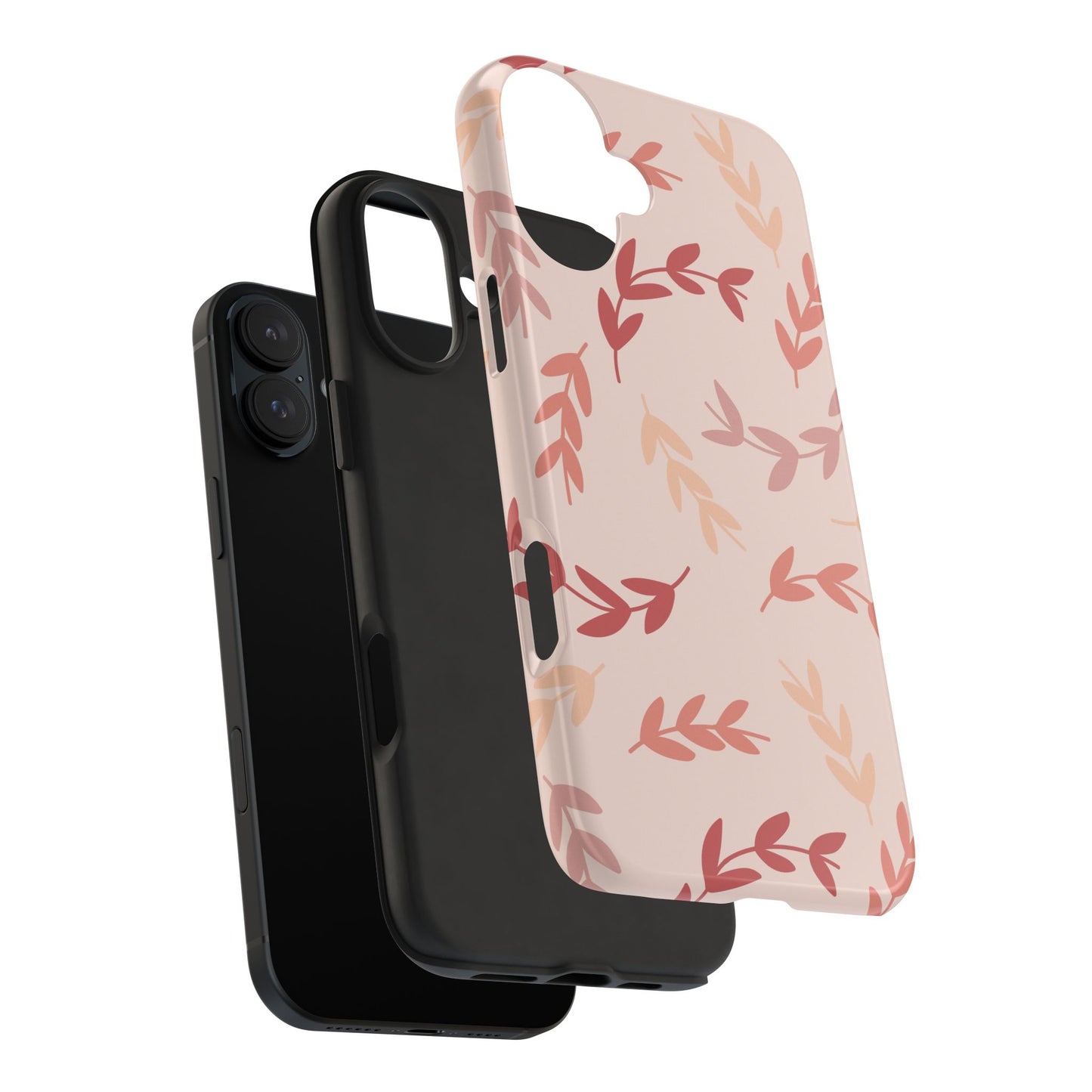 Floral Pattern light Pink Mobile Case