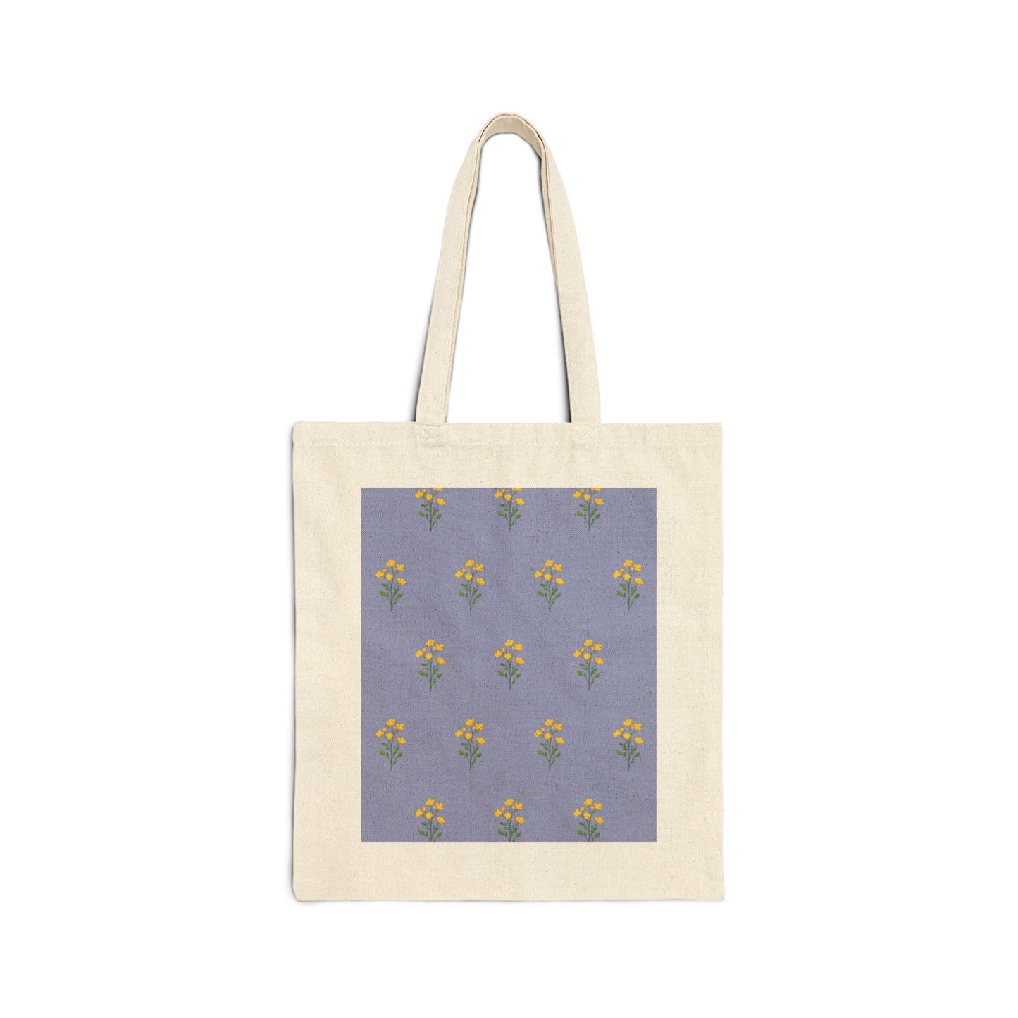 Minimalist Floral Art Tote Bag