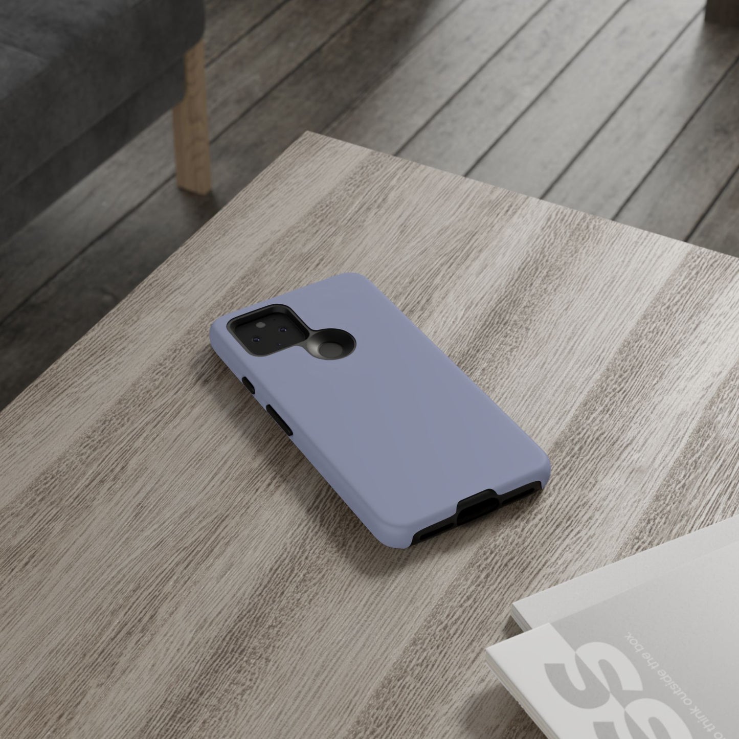 Blue phone case