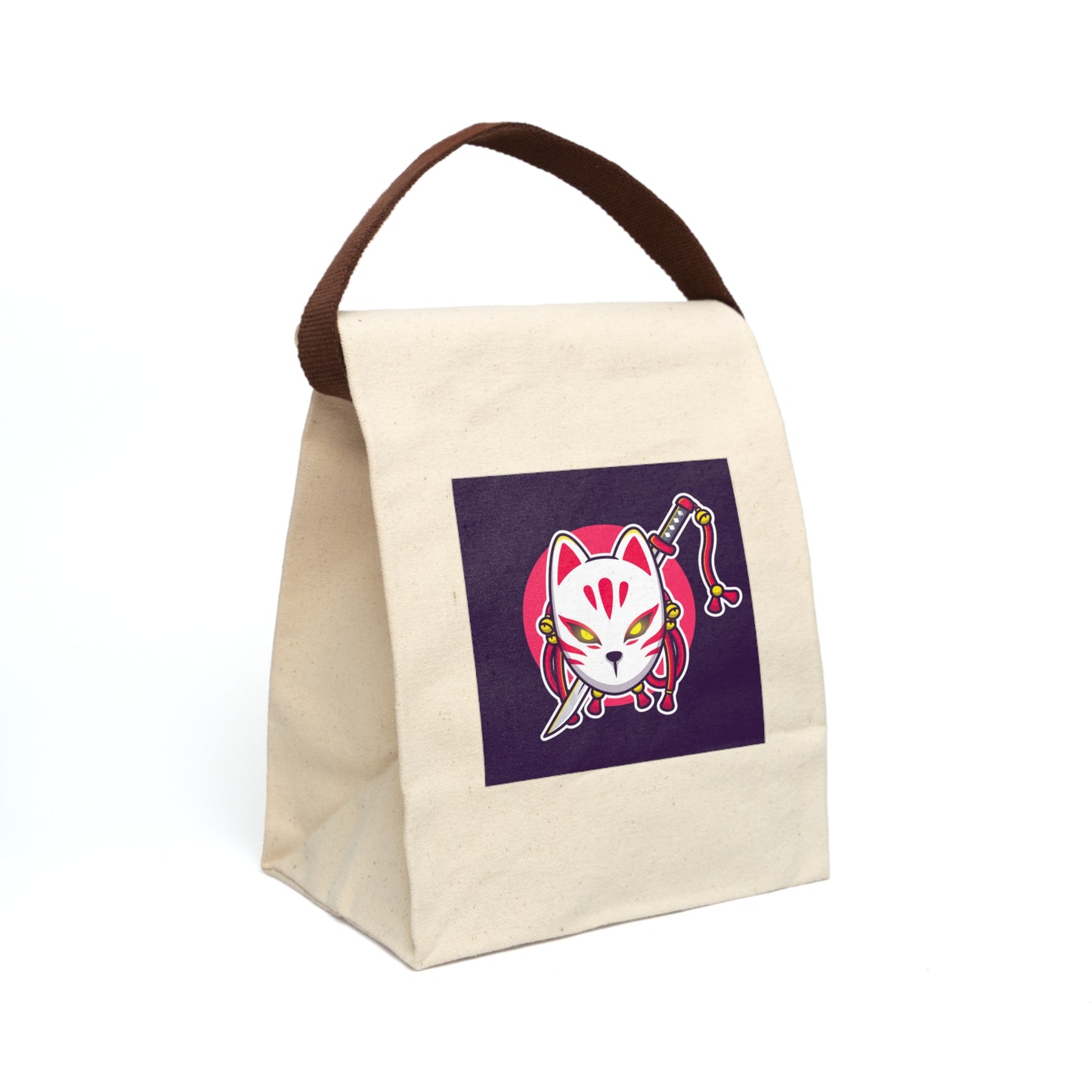 Canvas Lunch Bag With Strap