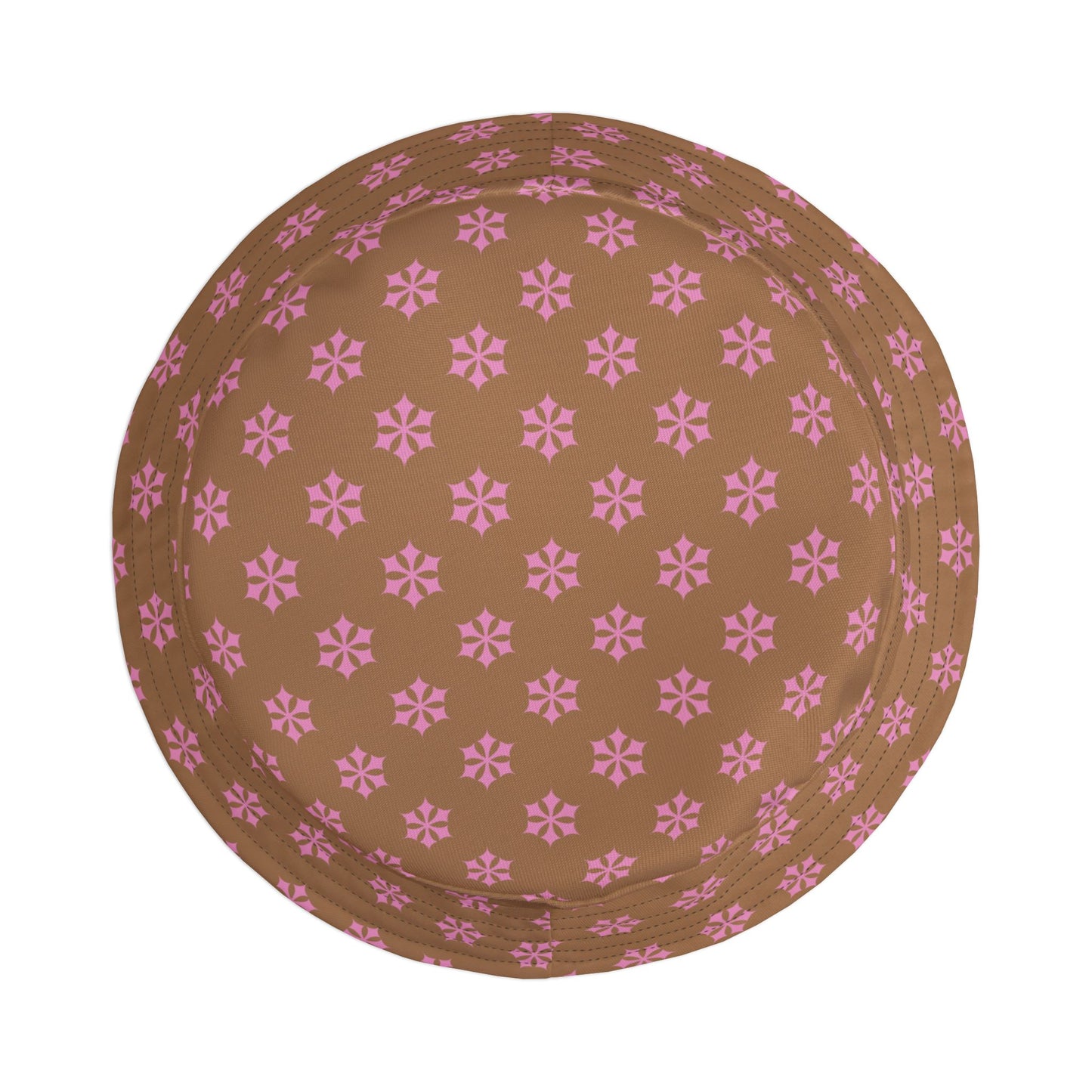Vintage-Inspired Floral Bucket Hat – Lightweight Cotton