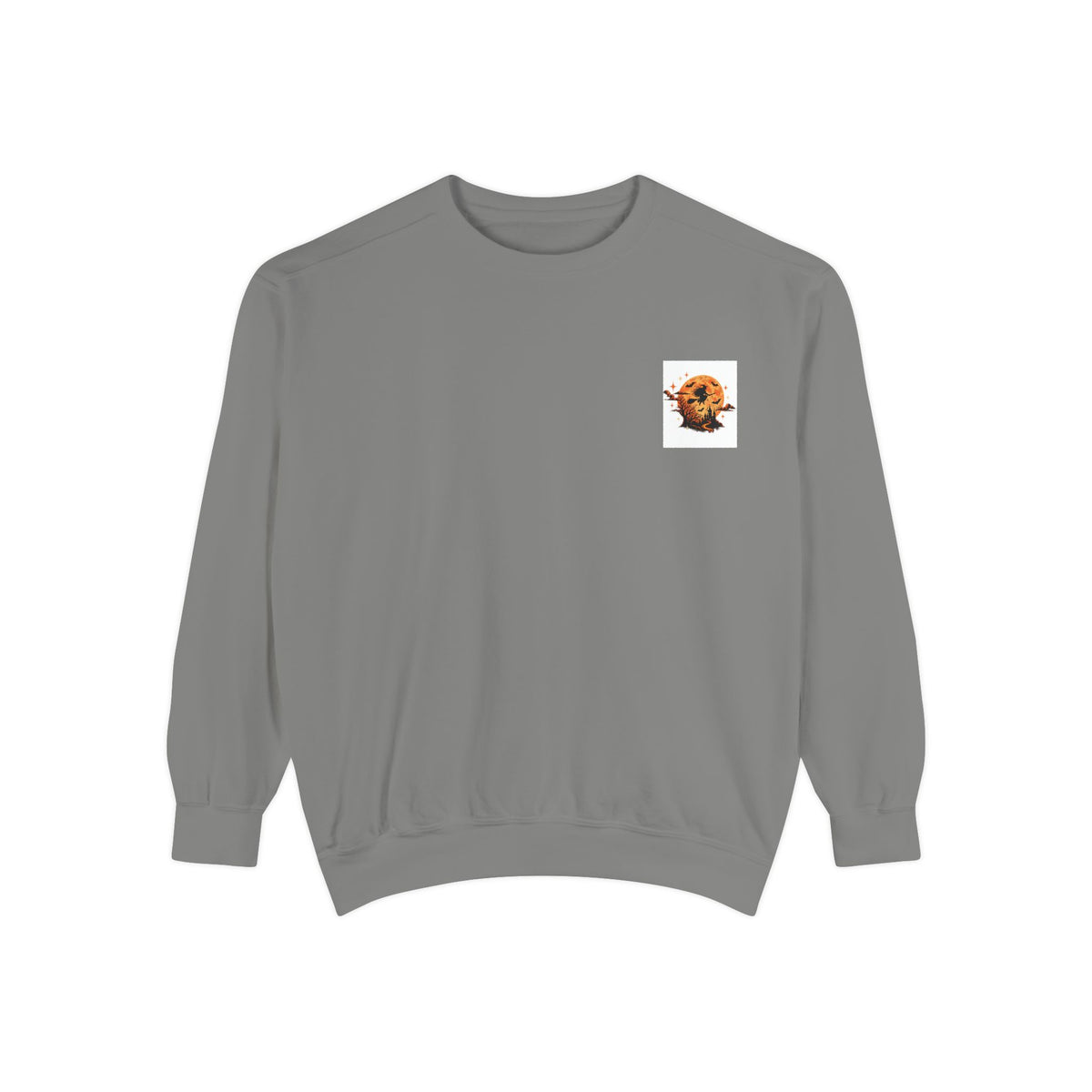 Halloween Vintage Pumpkin Ghosts and Skeletons Sweatshirt