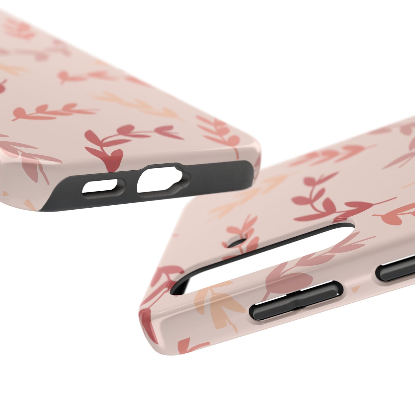 Floral Pattern light Pink Mobile Case