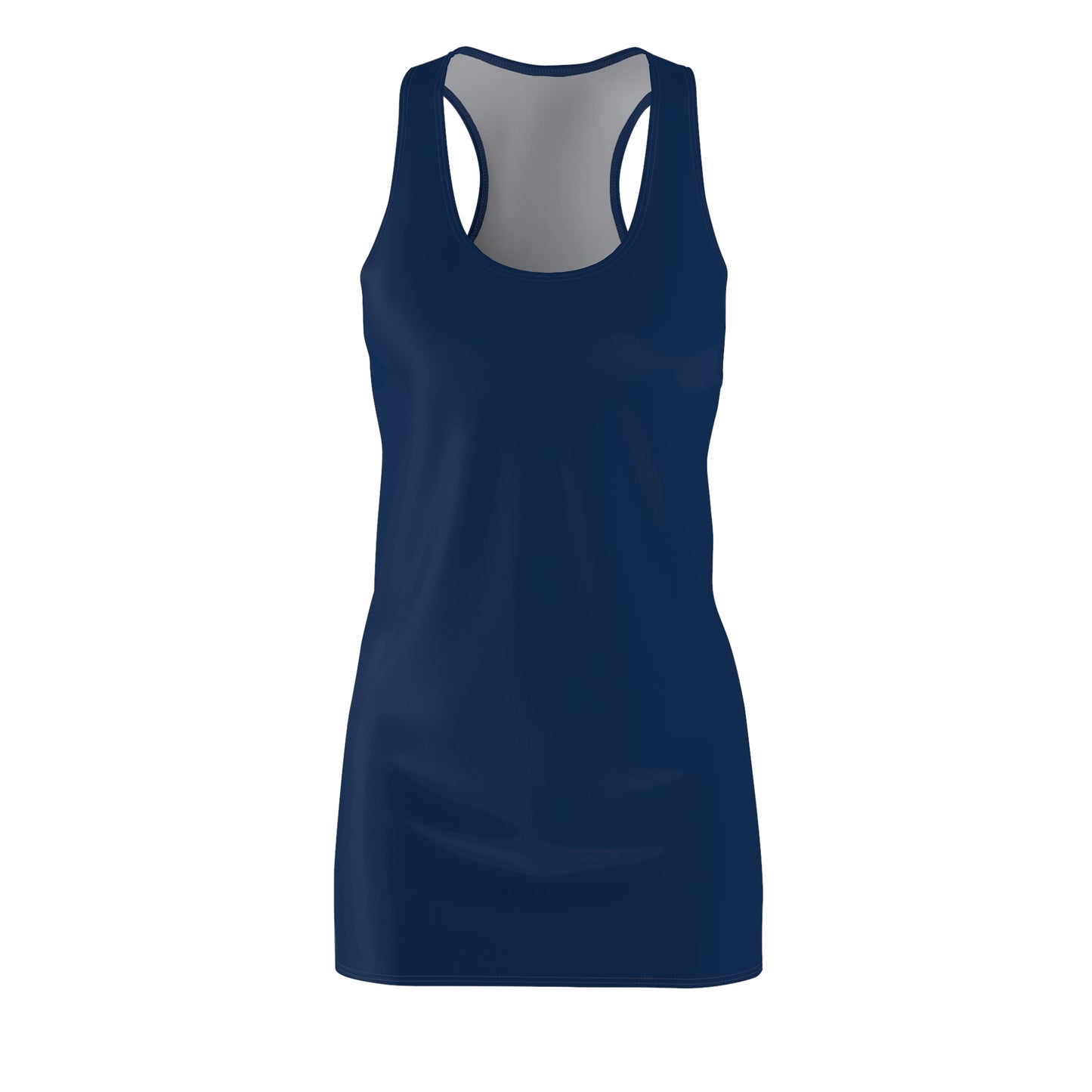 Navy Women’s Racerback Dress – Summer Casual, Beach & Vacation Outfit
