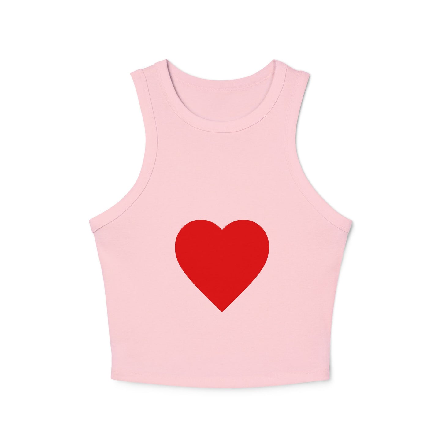 Chic Women's Racer Tank Top, Summer Fashion, Crop Top, Sportswear, Trendy Activewear, Versatile Layering Piece