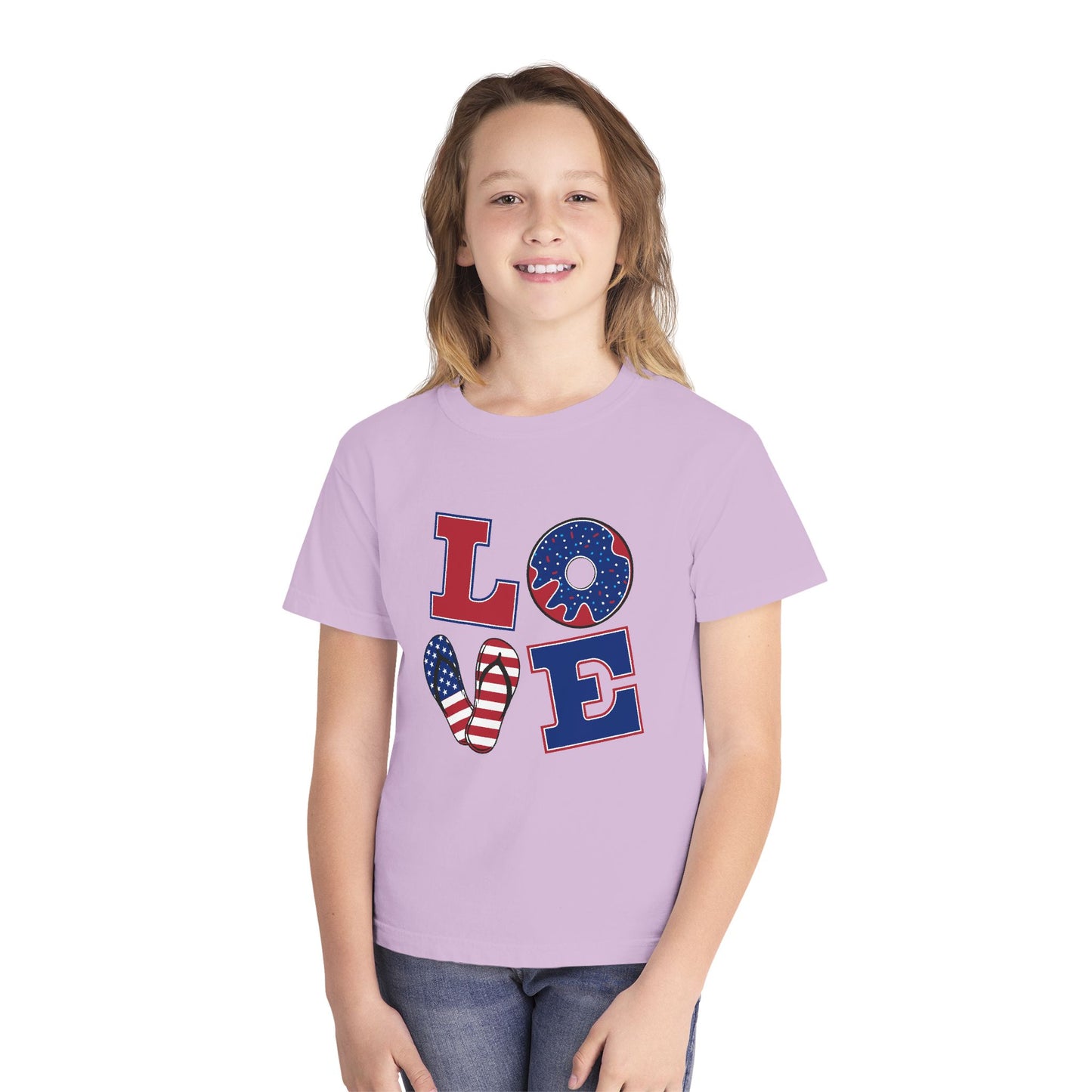 Youth Midweight T-Shirt – Soft Cotton Kids Tee