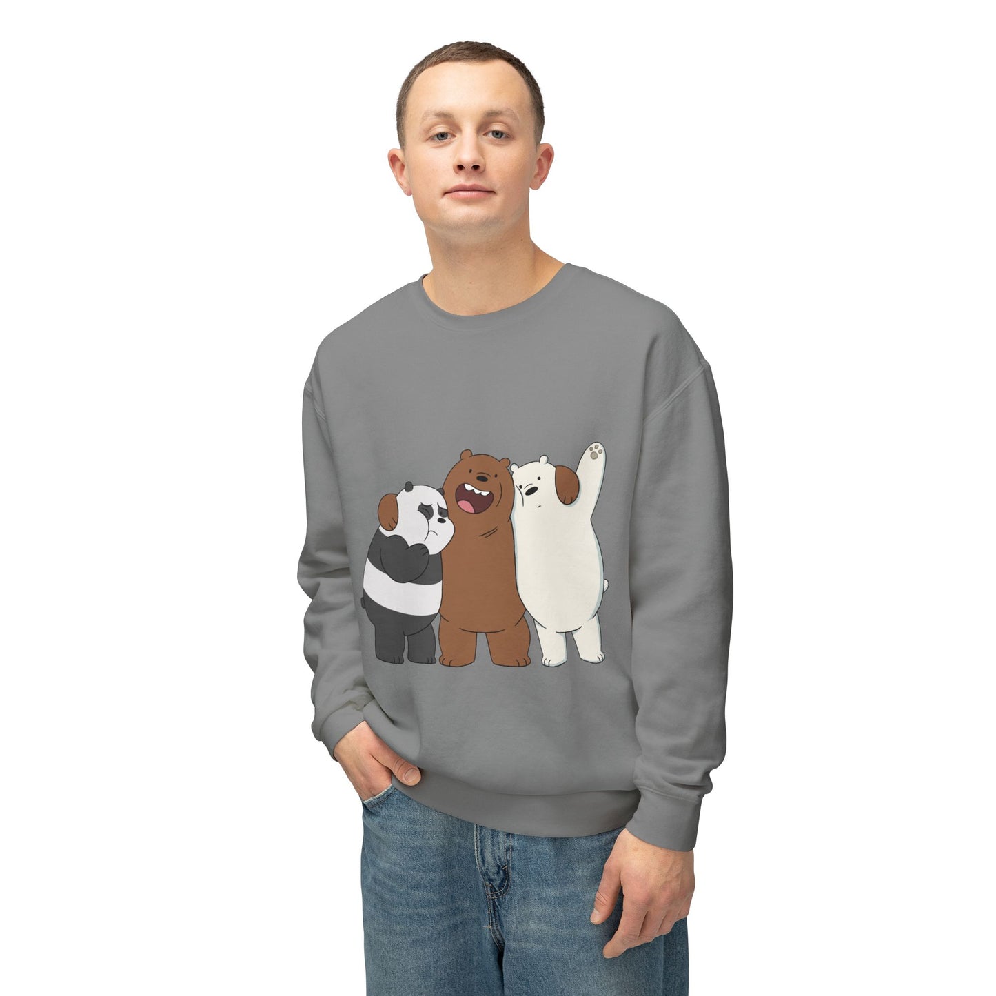 Unisex Lightweight Crewneck Sweatshirt