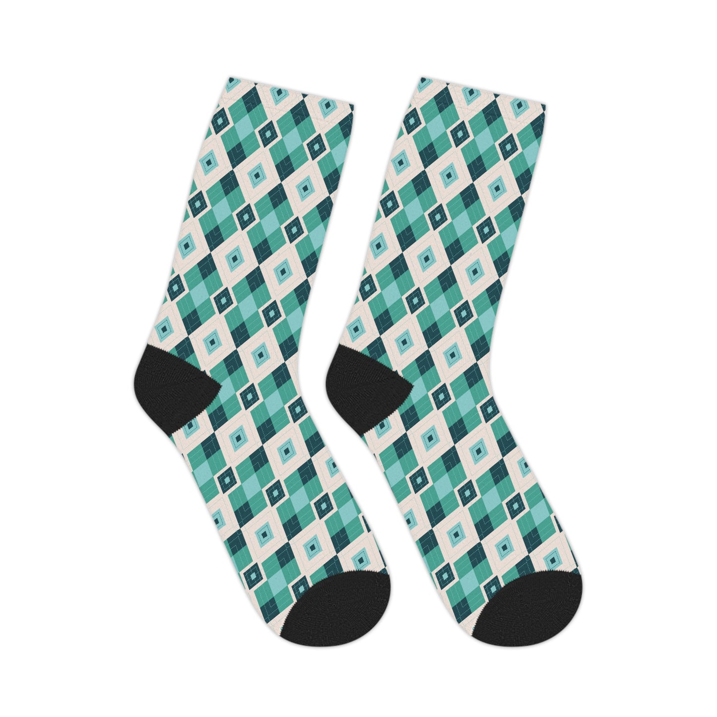 Patterned Mid-length Socks