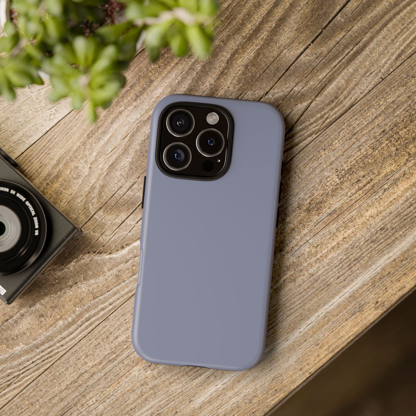 Blue phone case