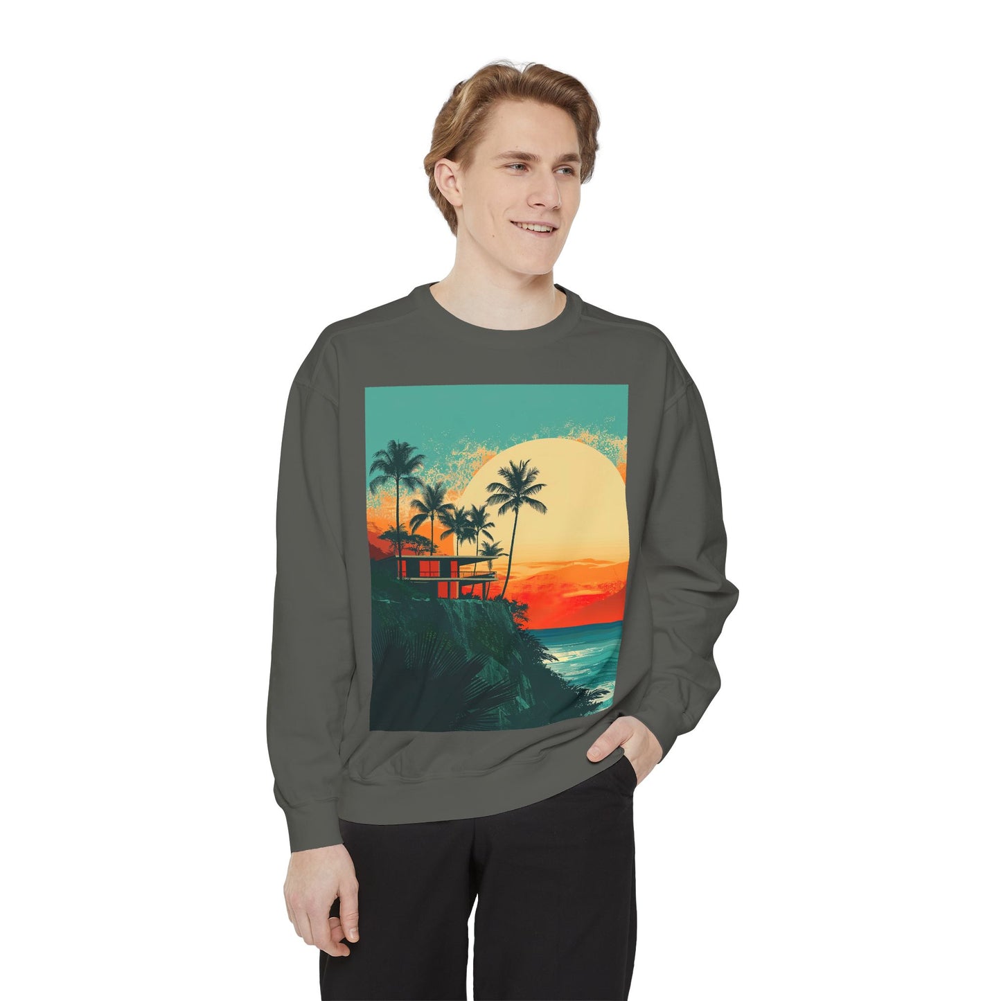 Unisex Garment-Dyed Sweatshirt