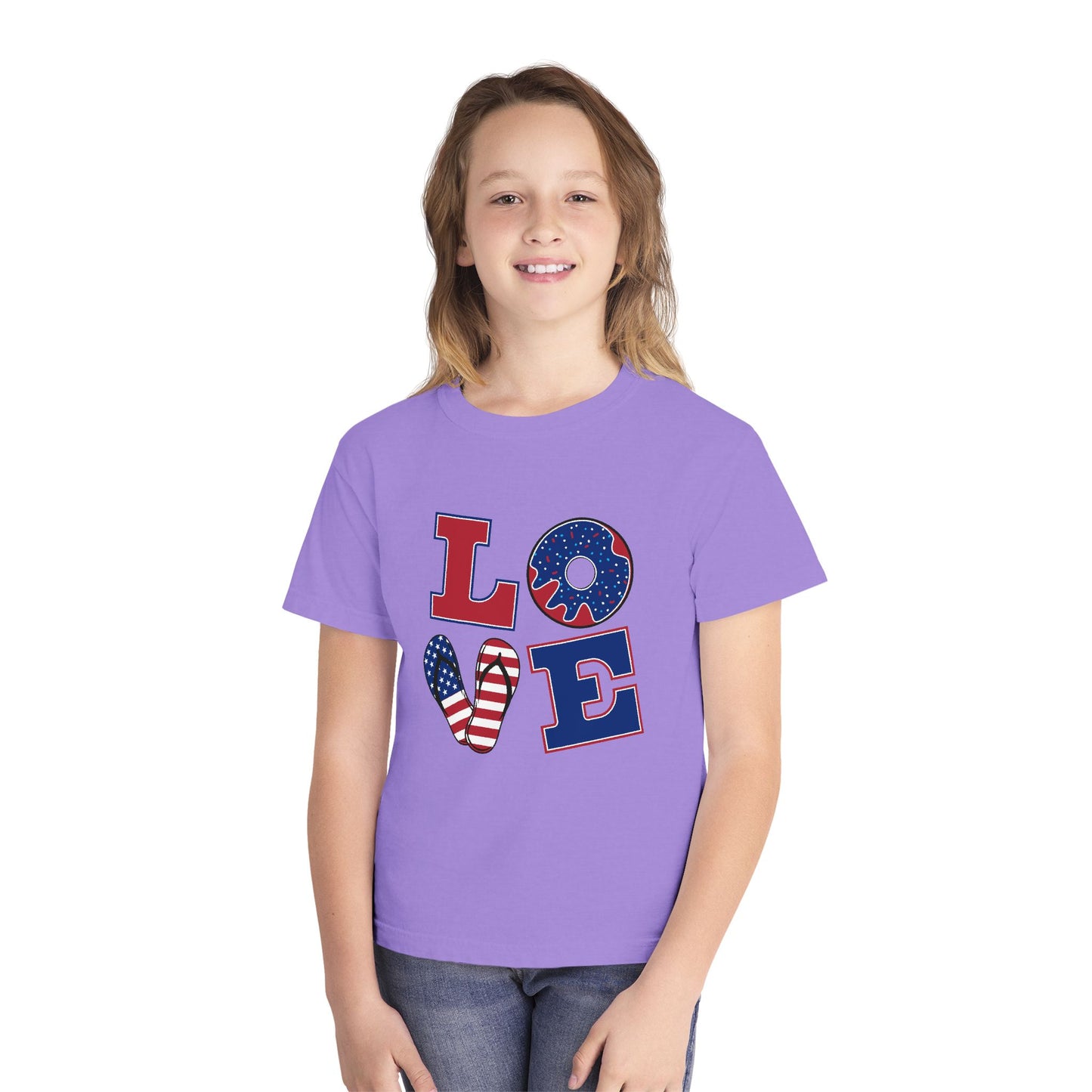 Youth Midweight T-Shirt – Soft Cotton Kids Tee