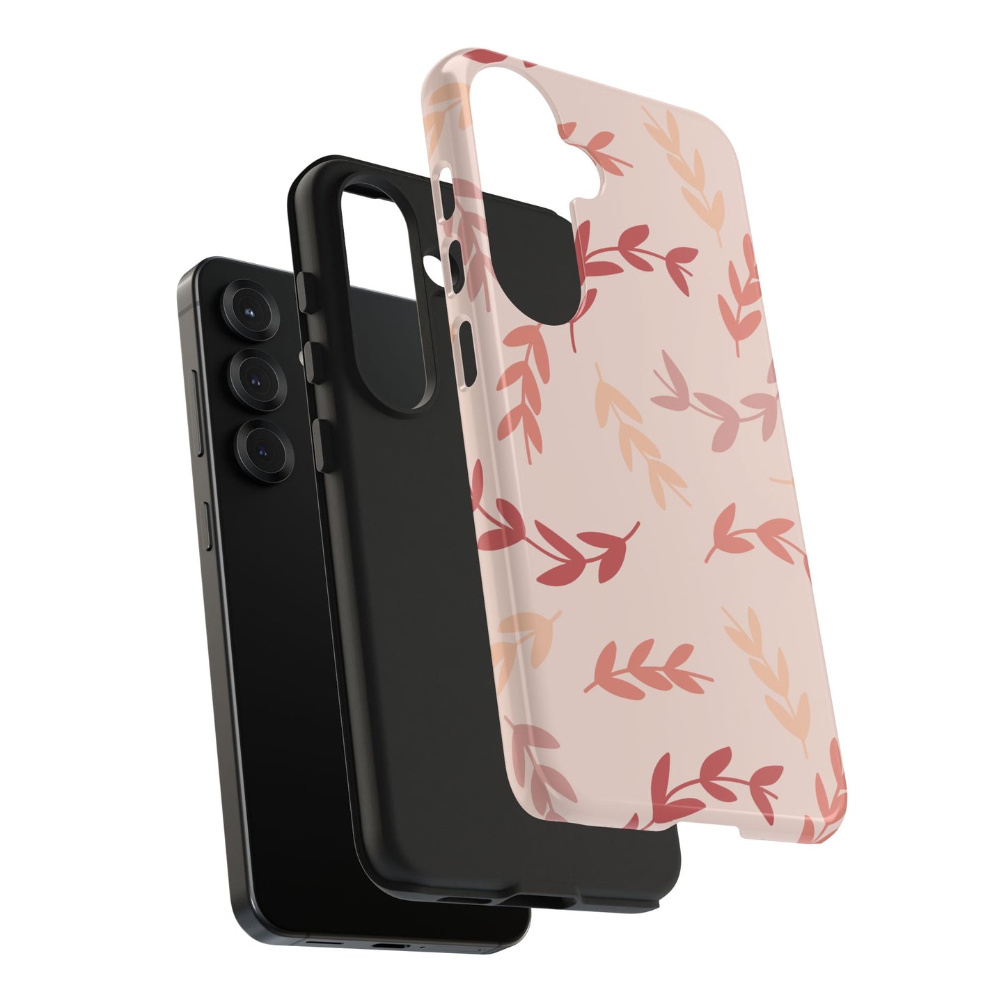 Floral Pattern light Pink Mobile Case