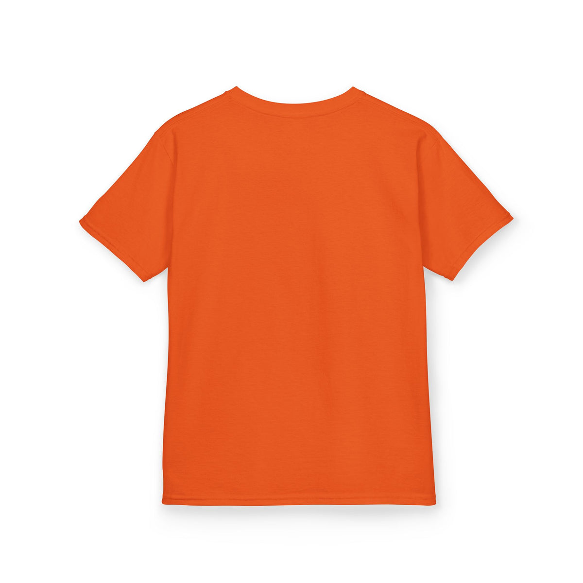 Yellow Kids Heavy Cotton t-shirt with a Cartoon Character
