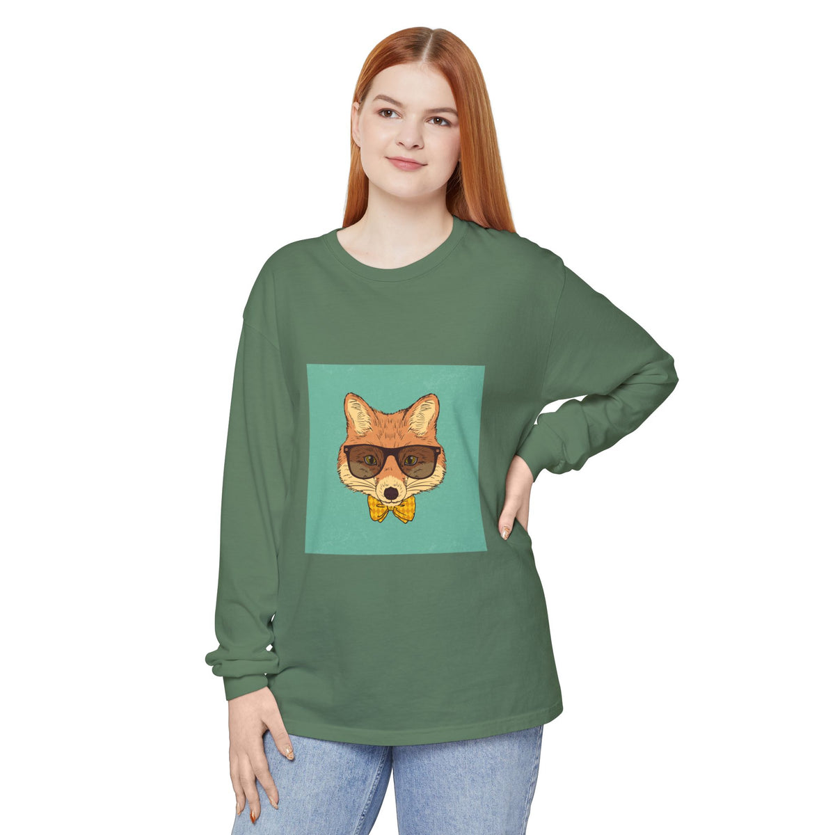 Unisex Garment-dyed Long Sleeve T-Shirt