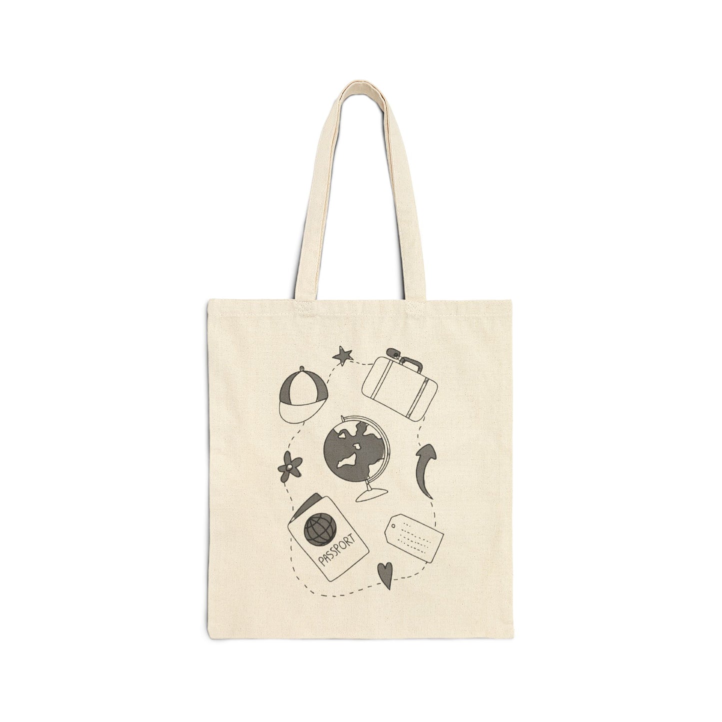 Cotton Canvas Tote Bag