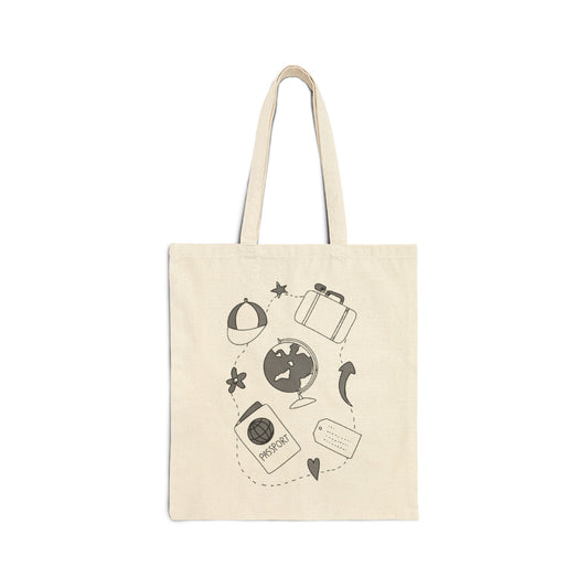 Cotton Canvas Tote Bag
