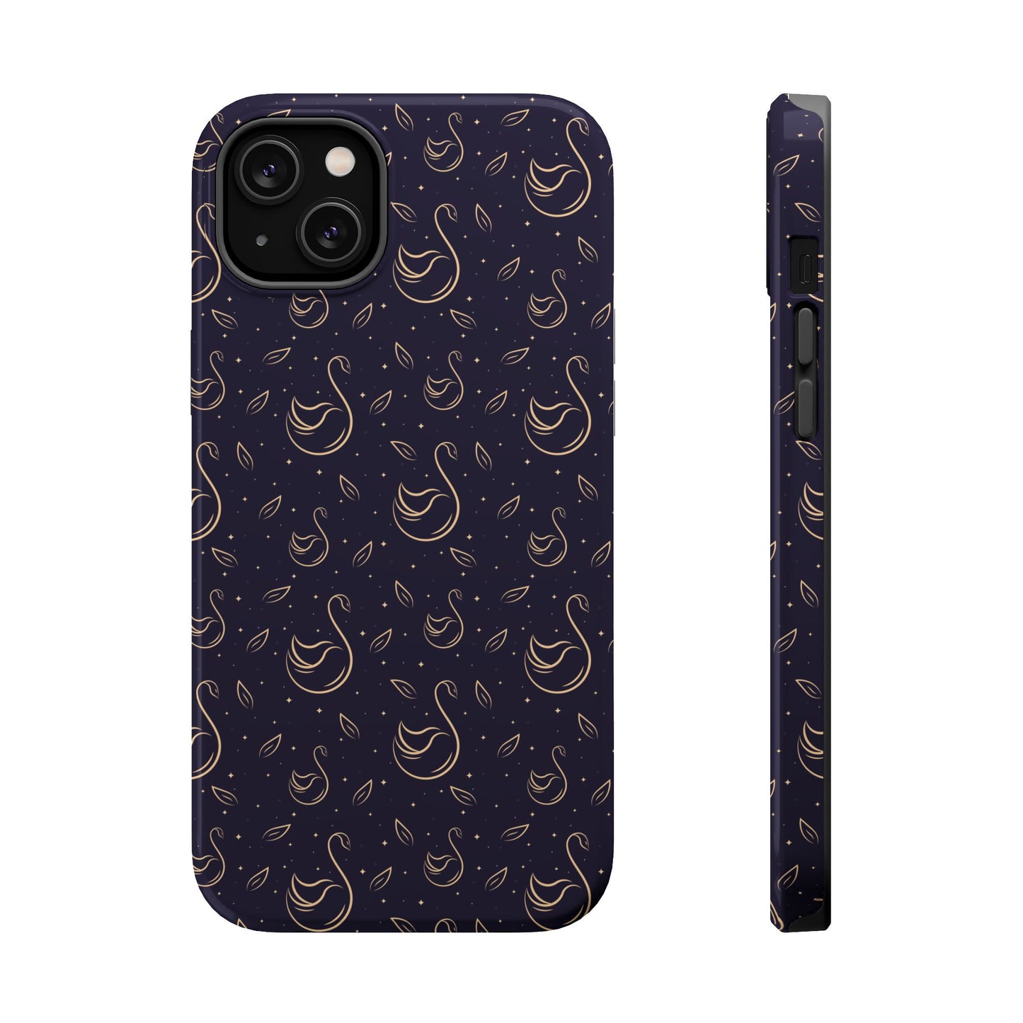 MagSafe Pattern on a Wooden Surface Cases