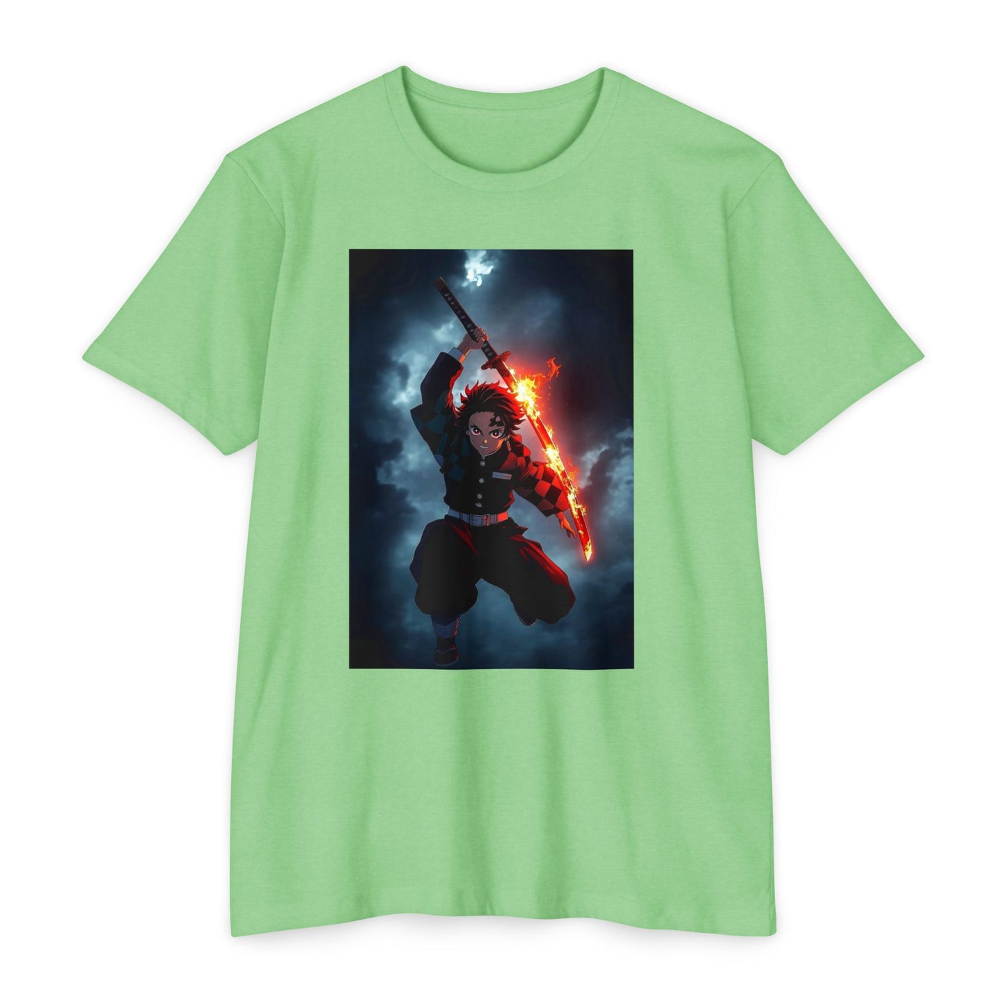 Kamado Tanjiro Men’s T-Shirt | Demon Slayer Anime Graphic Tee