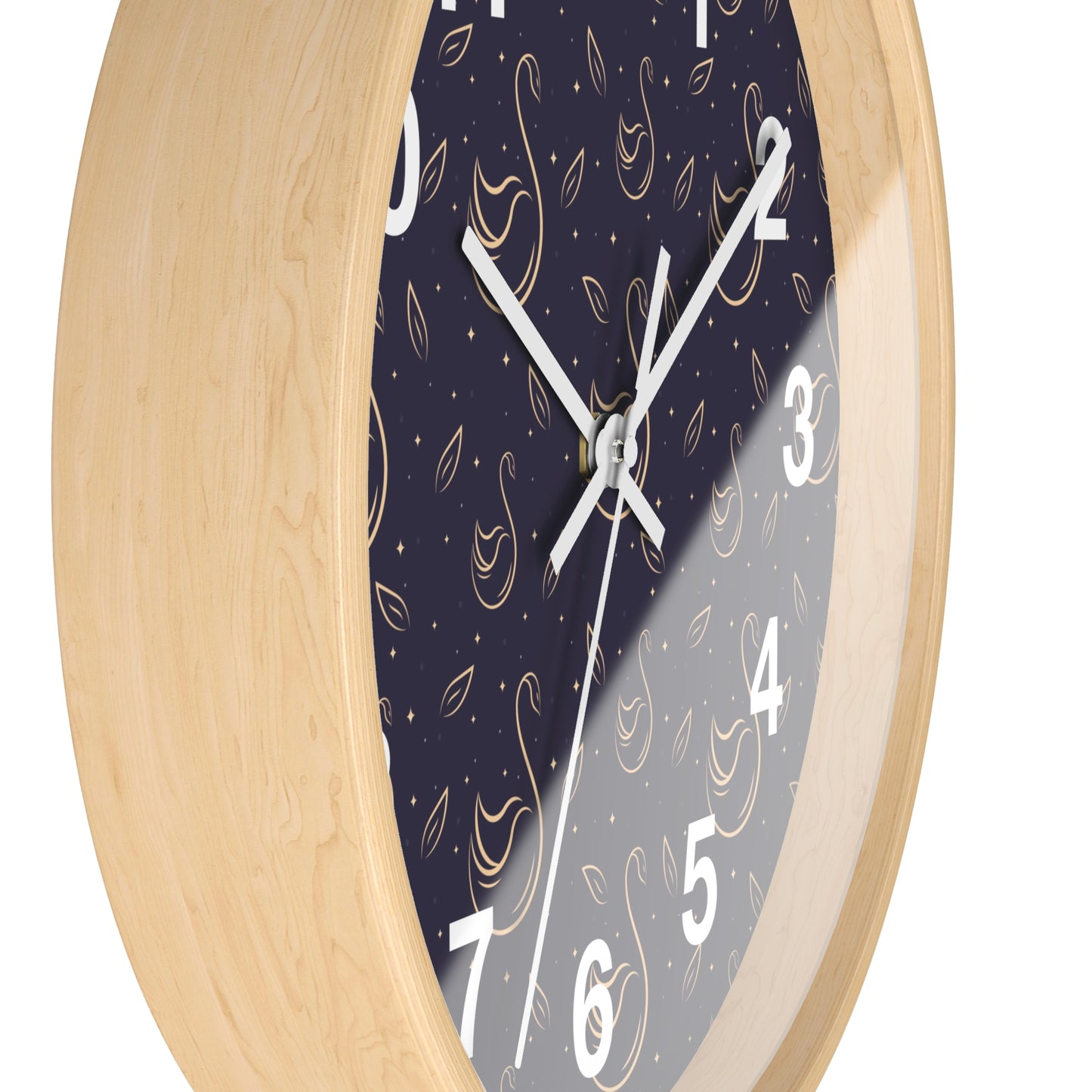 Wall clock with Decorative Design