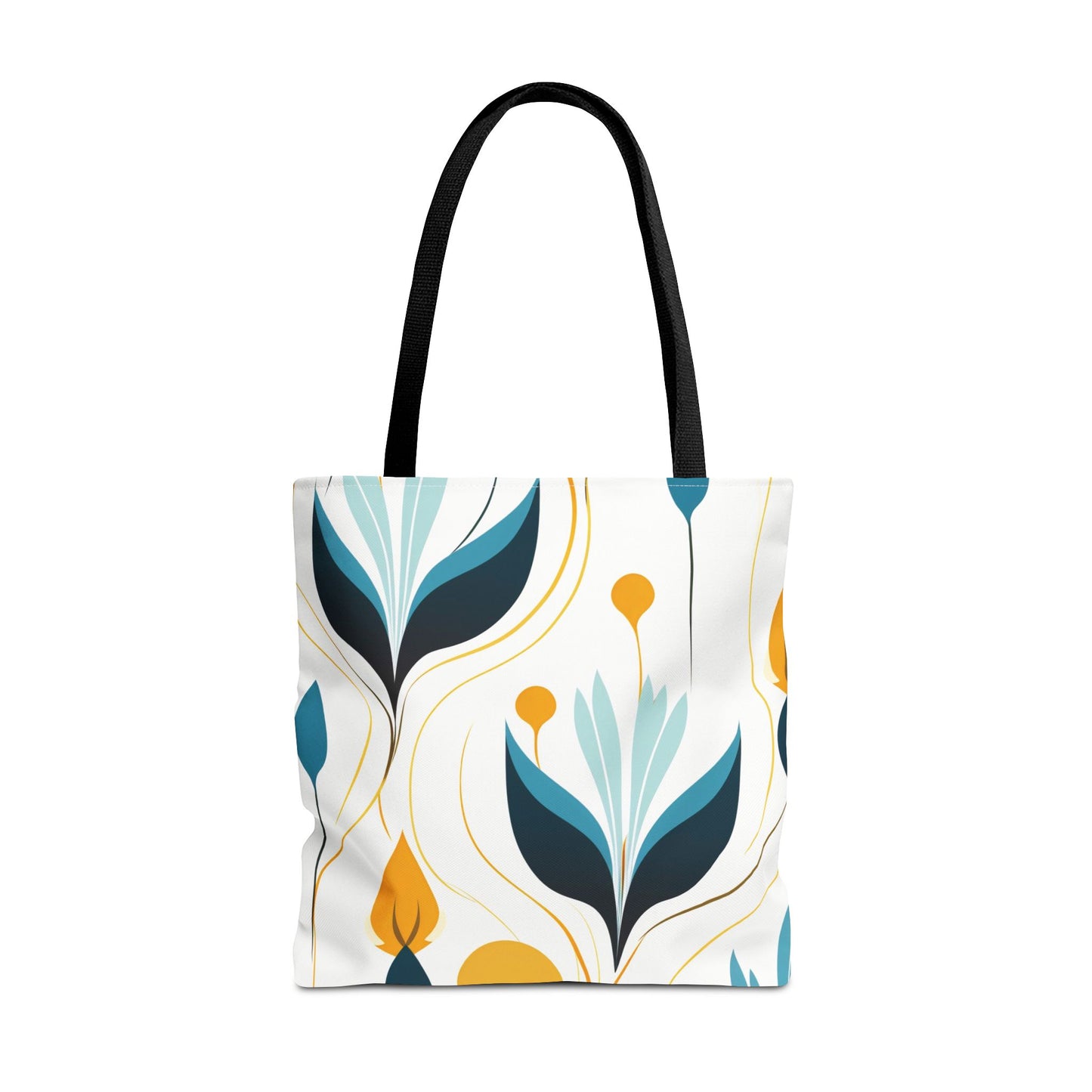 Contemporary Botanical Design Tote Bag