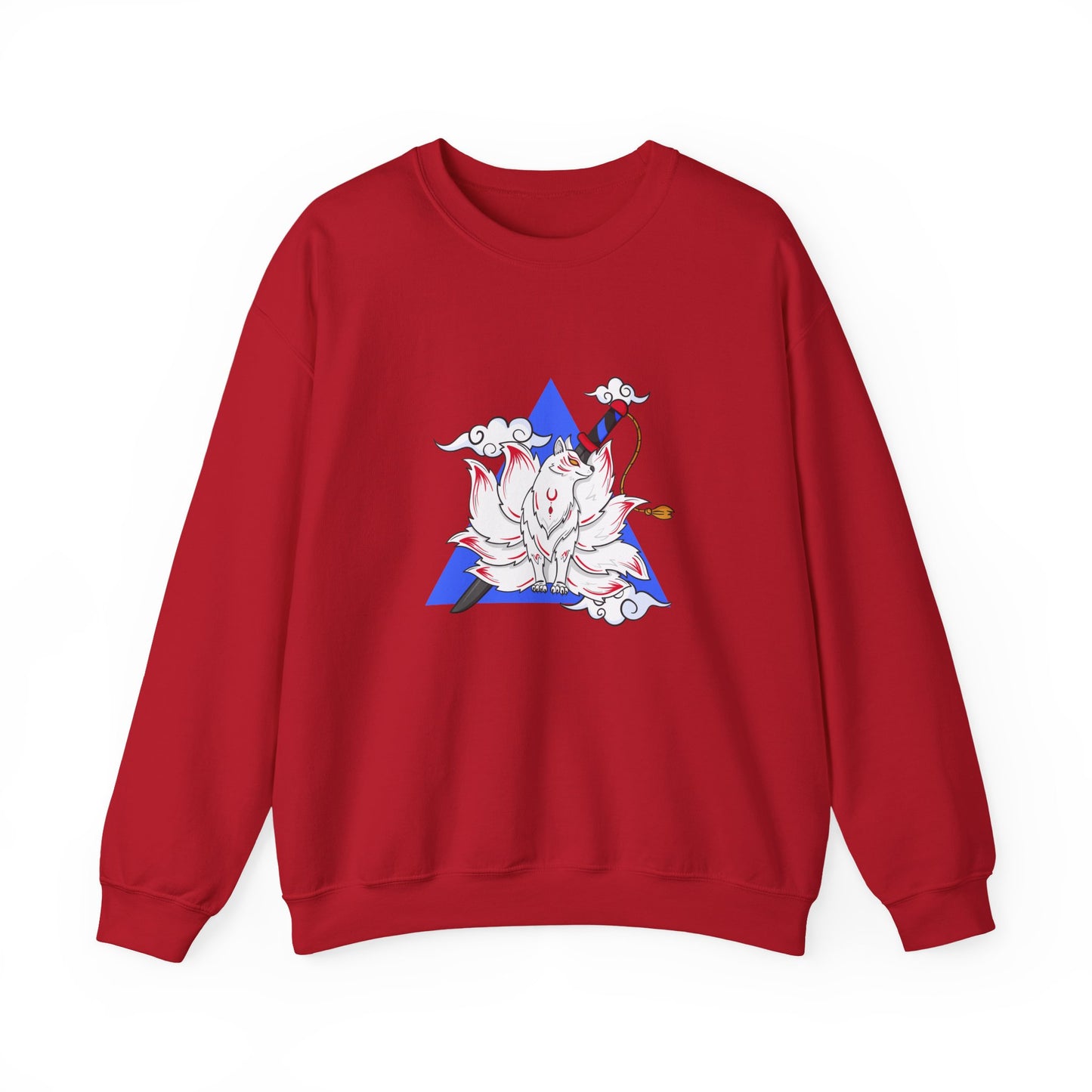 Anime Fox Spirit Unisex Crewneck Sweatshirt