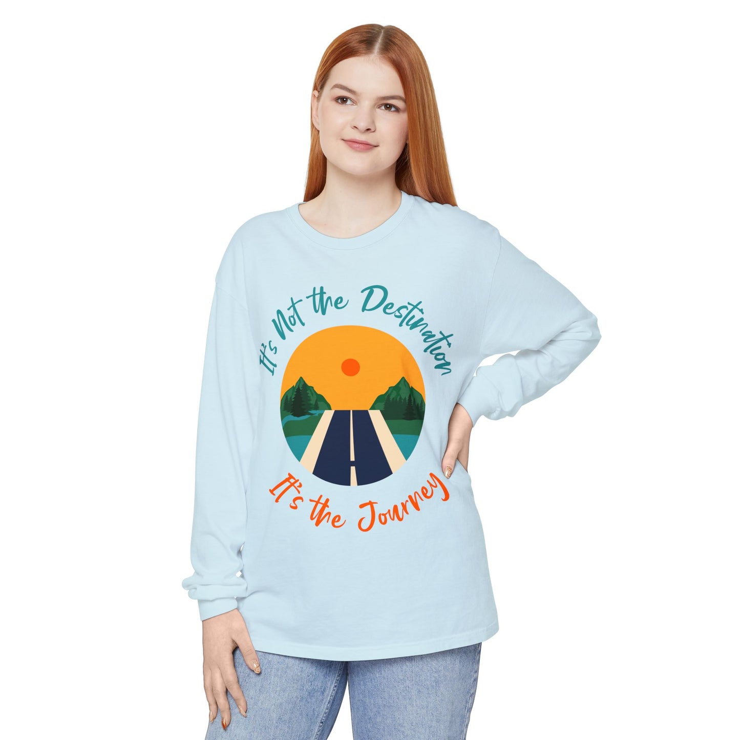 Unisex Garment-dyed Long Sleeve T-Shirt