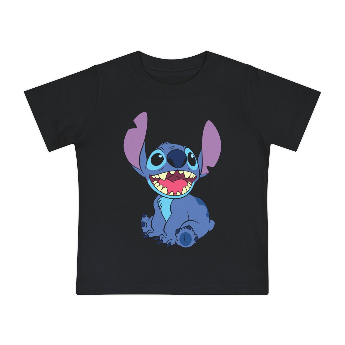 Child Navy Blue T-shirt Cartoon Character