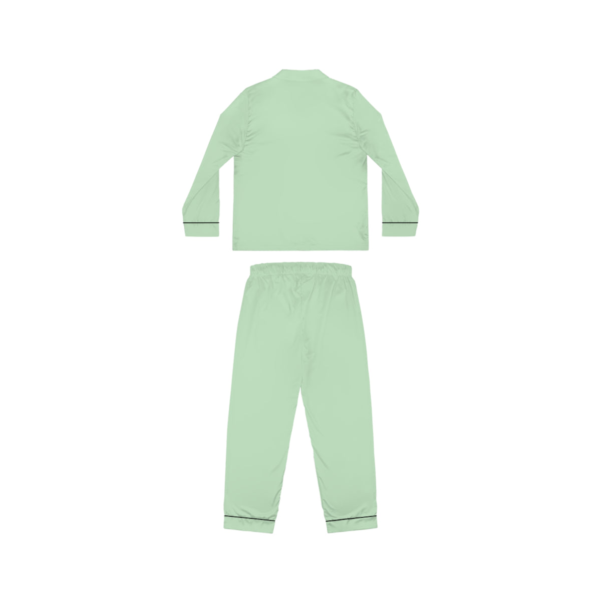 Women’s Satin Pajama Set with Soft All-Over Print Design