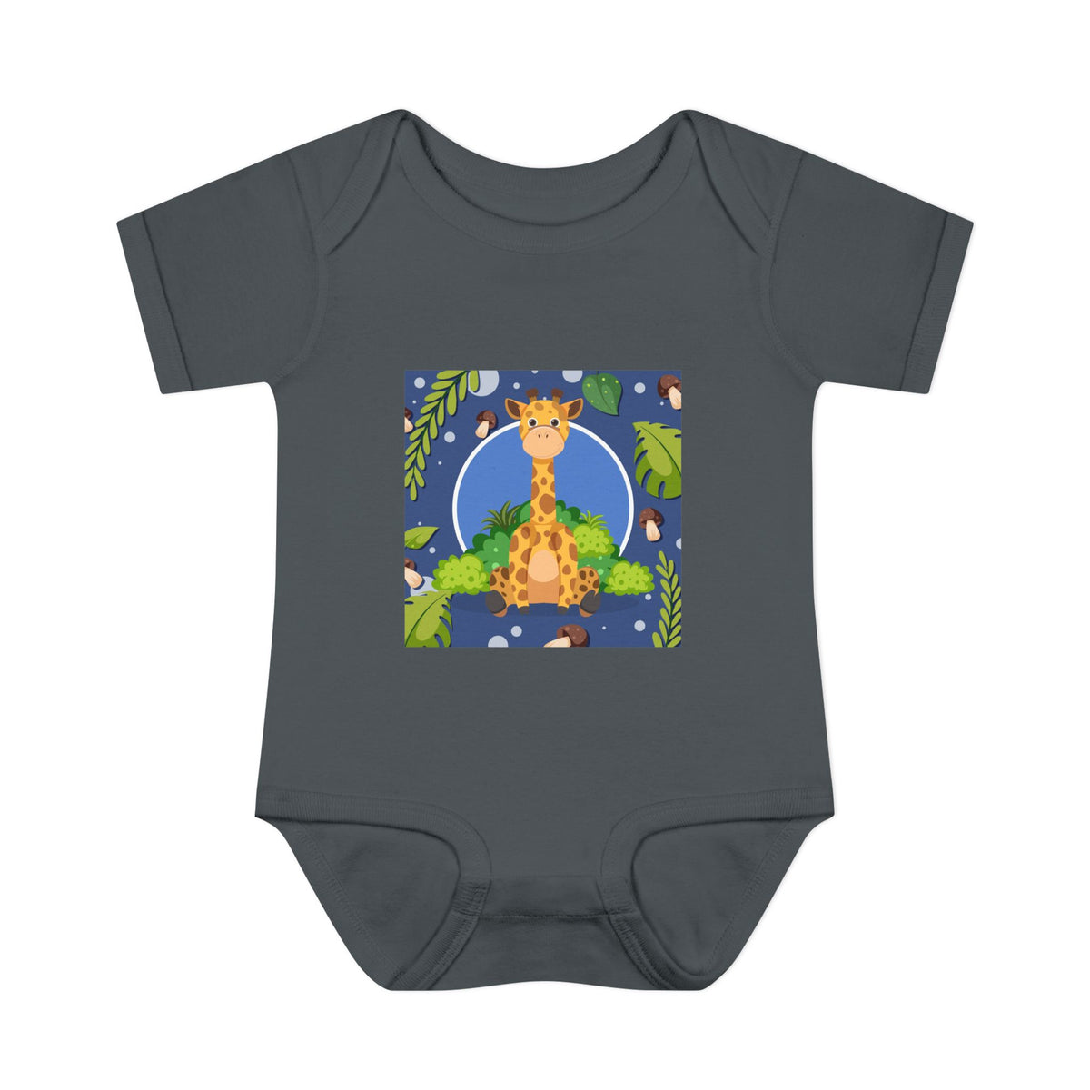 Adorable Giraffe Art Infant Romper
